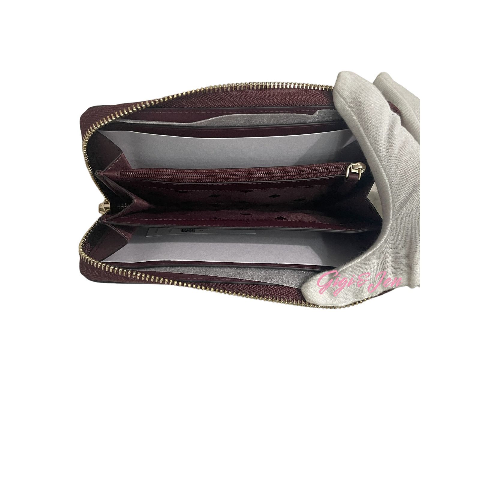 Kate Spade Kate Spade Schuyler Large Continental Wallet Cherrywood New Size ONE SIZE - 3 Thumbnail