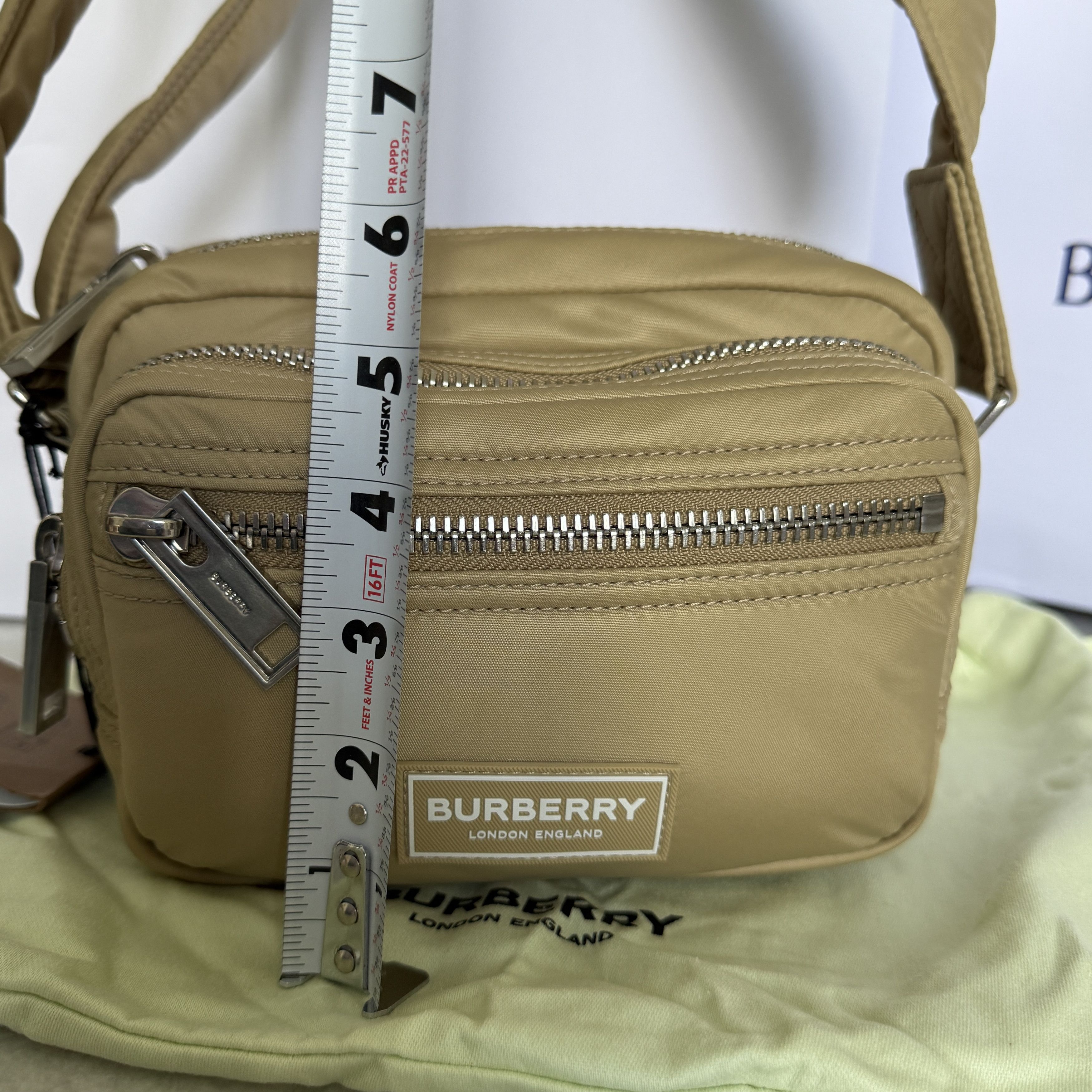 Burberry Burberry Warner Nylon Crossbody Bag 81044931 Camera Bag New Size ONE SIZE - 13 Thumbnail