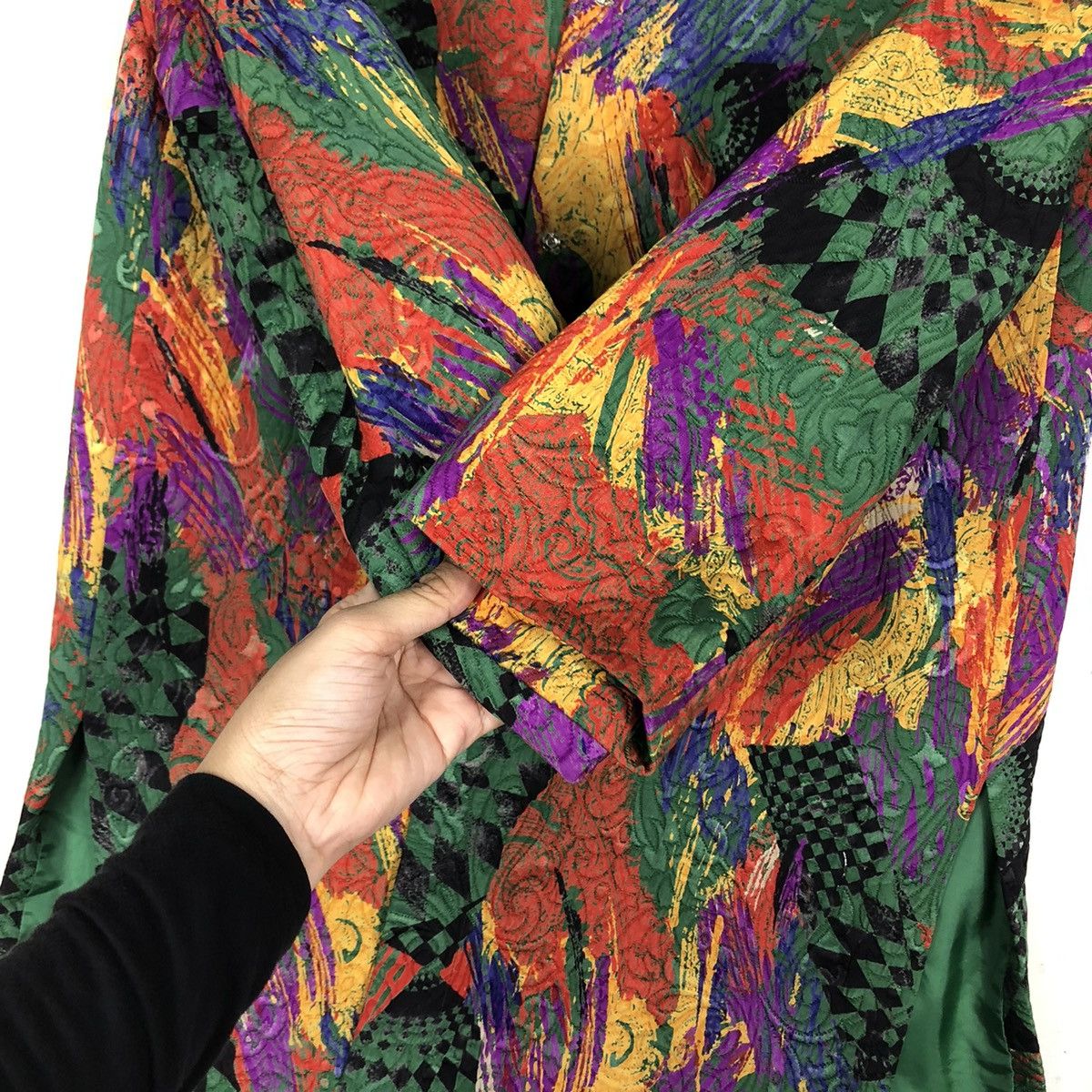 Japanese Brand VINTAGE COLOURFULL JACKET ART DESIGN TOPTOPOLO ISSEY MIYAKE Size US M / EU 48-50 / 2 - 15 Thumbnail