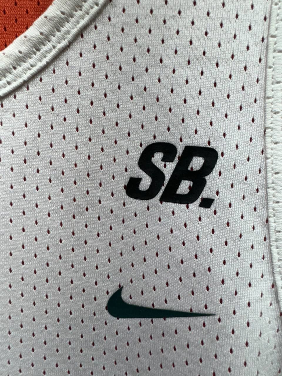 Nike Nike SB Vest Reversible Orange White T-Shirt Rare Size US M / EU 48-50 / 2 - 11 Thumbnail