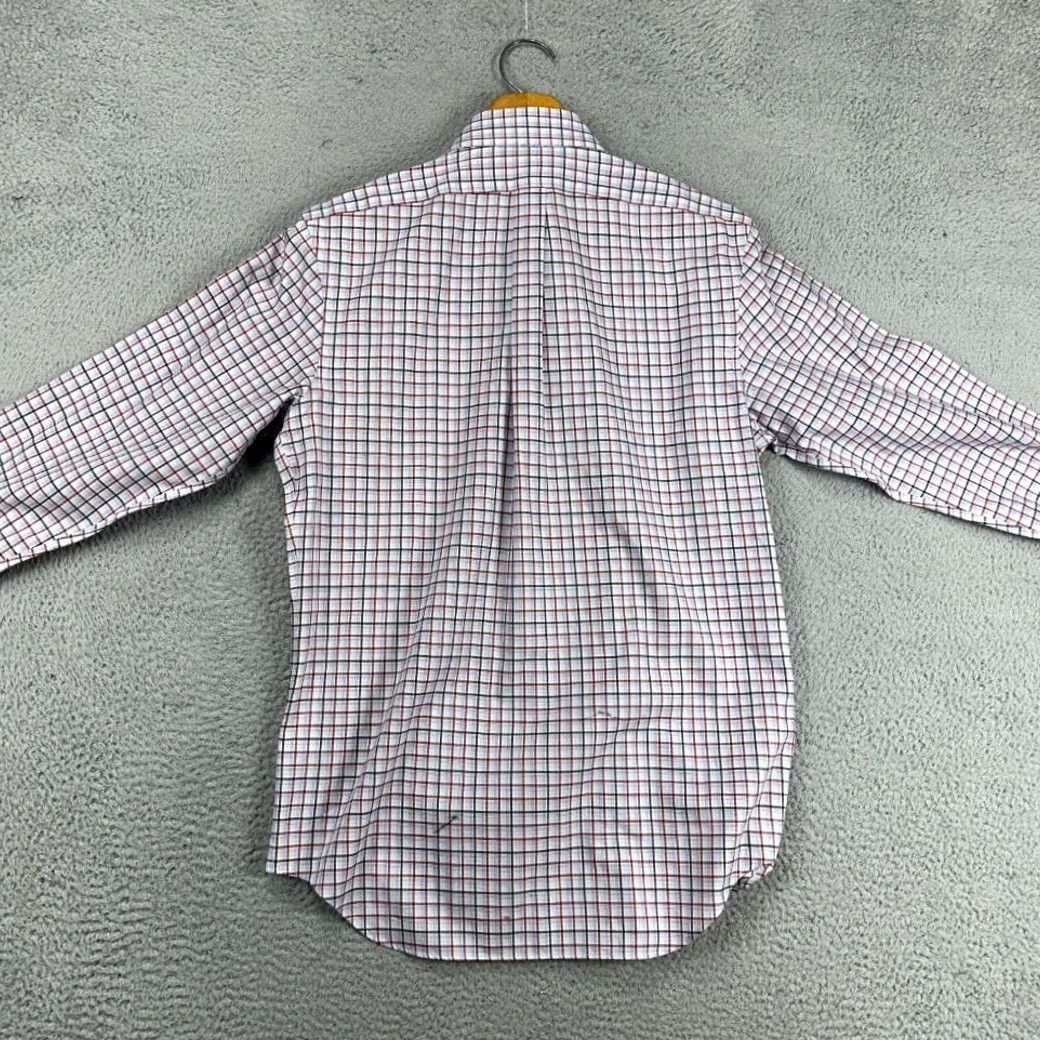 Banana Republic Banana Republic Button Up Shirt Adult Small Blue Red Plaid Classic Vented Mens Size US S / EU 44-46 / 1 - 3 Thumbnail
