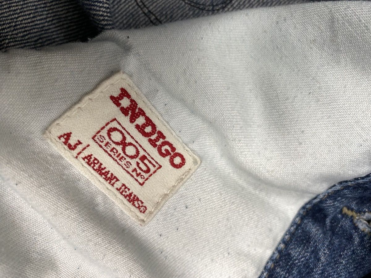 Armani 🔥❗️Armani BIG LOGO rare Oversized Denim Jacket Size US M / EU 48-50 / 2 - 10 Thumbnail