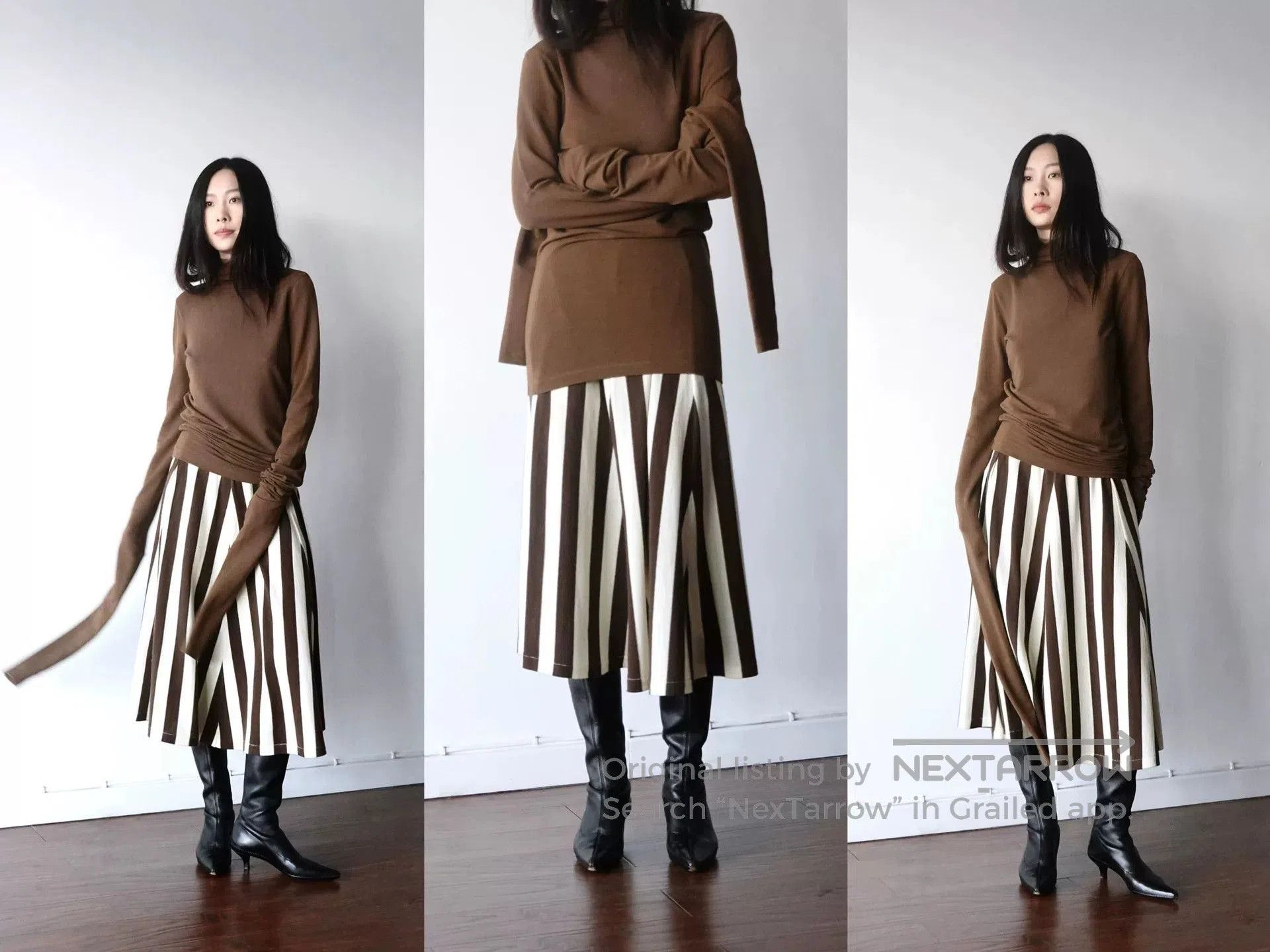 Lemaire Lemaire Long Sleeve High Neck Sweater. Size XS / US 0-2 / IT 36-38 - 4 Thumbnail