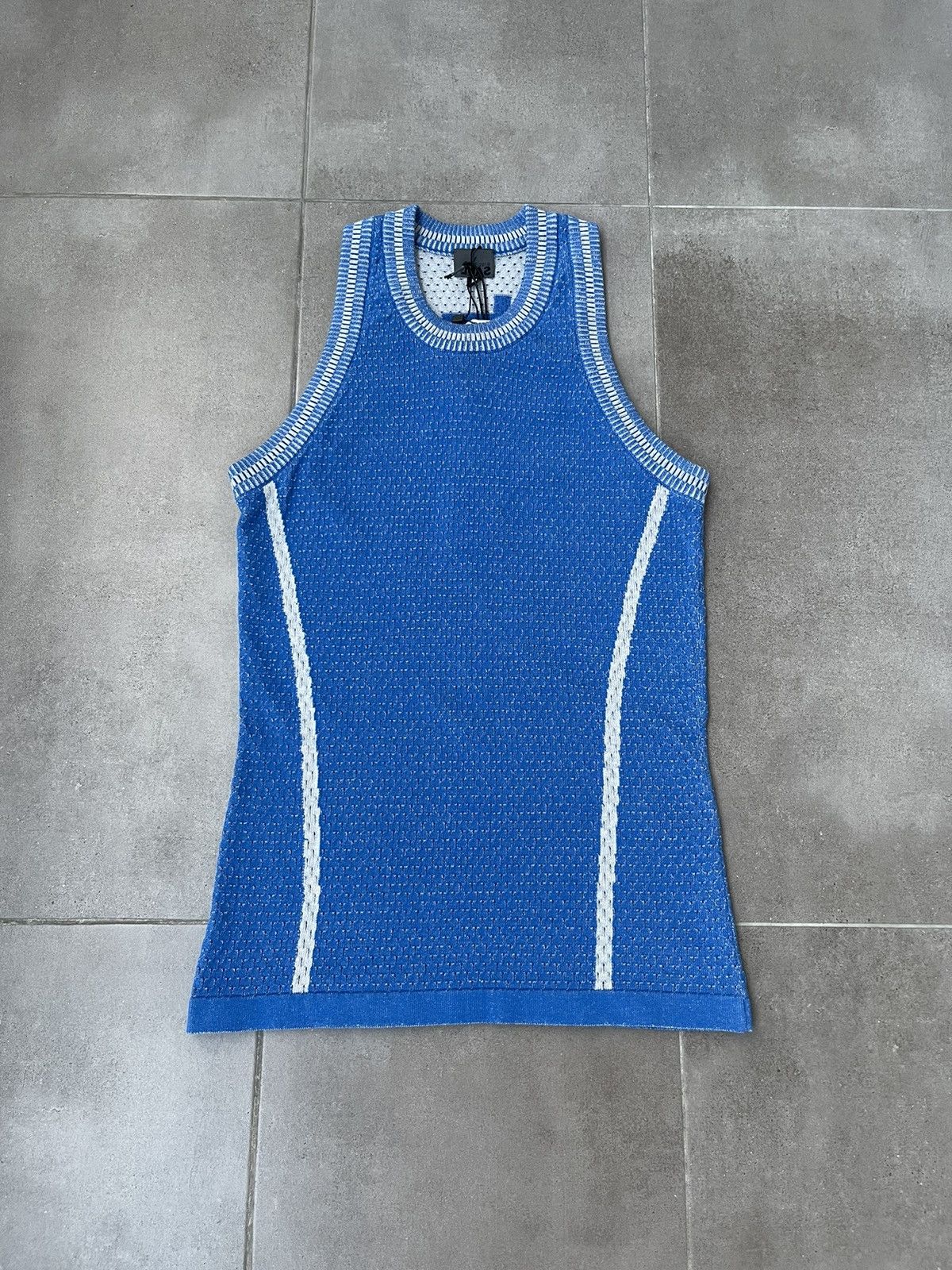 Saul Nash !DS! SS23 Saul Nash Back Logo Electric Blue Tank Top Size US S / EU 44-46 / 1 - 6 Thumbnail