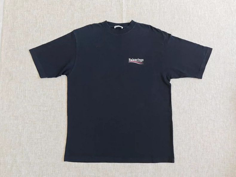 Balenciaga Balenciaga Black Short Sleeve T-Shirt- DMC Size US S / EU 44-46 / 1 - 1 Thumbnail