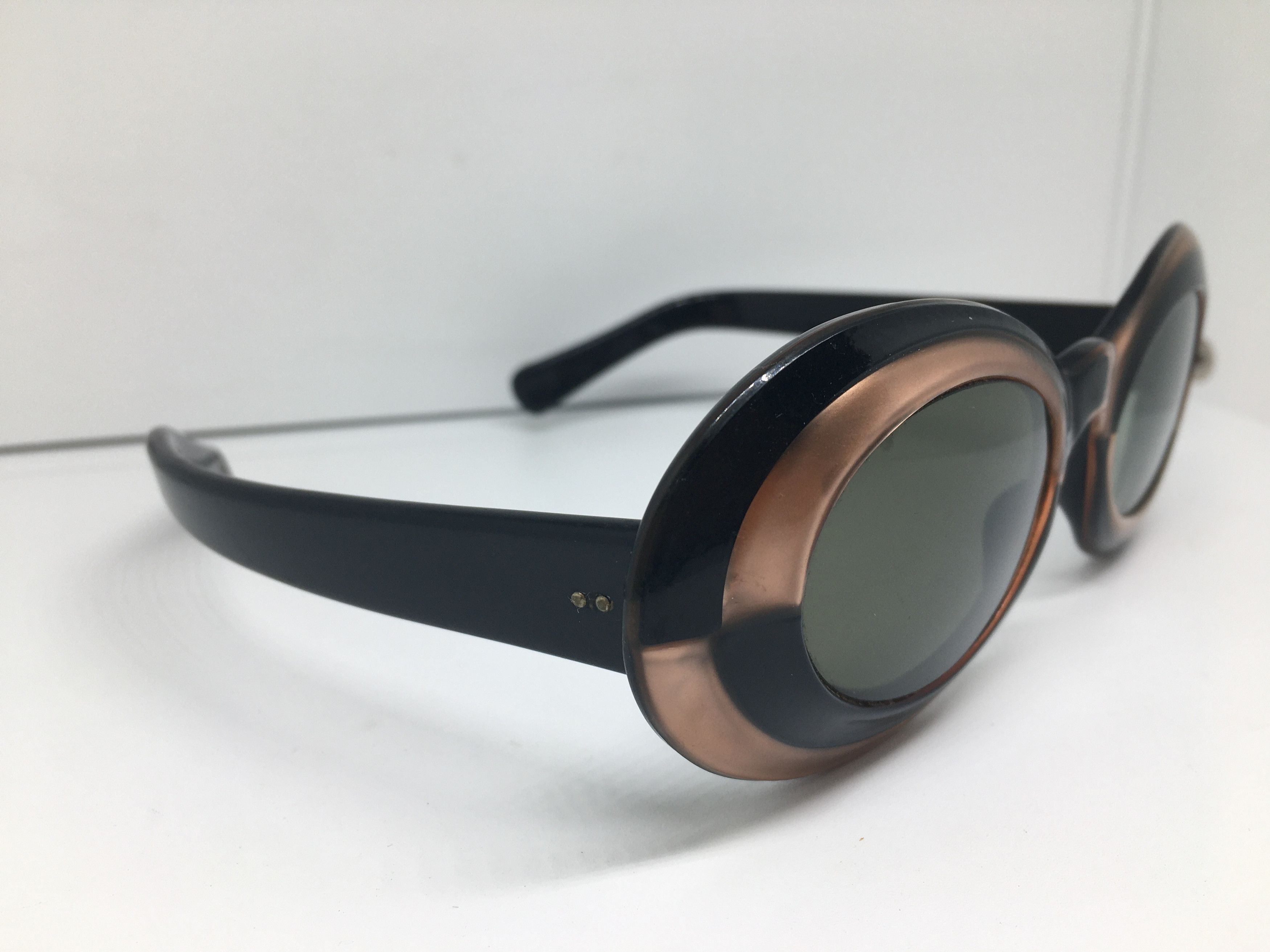 Vintage Vintage Handmade OP Art Jackio Sunglasses Frame France Size ONE SIZE - 2 Thumbnail