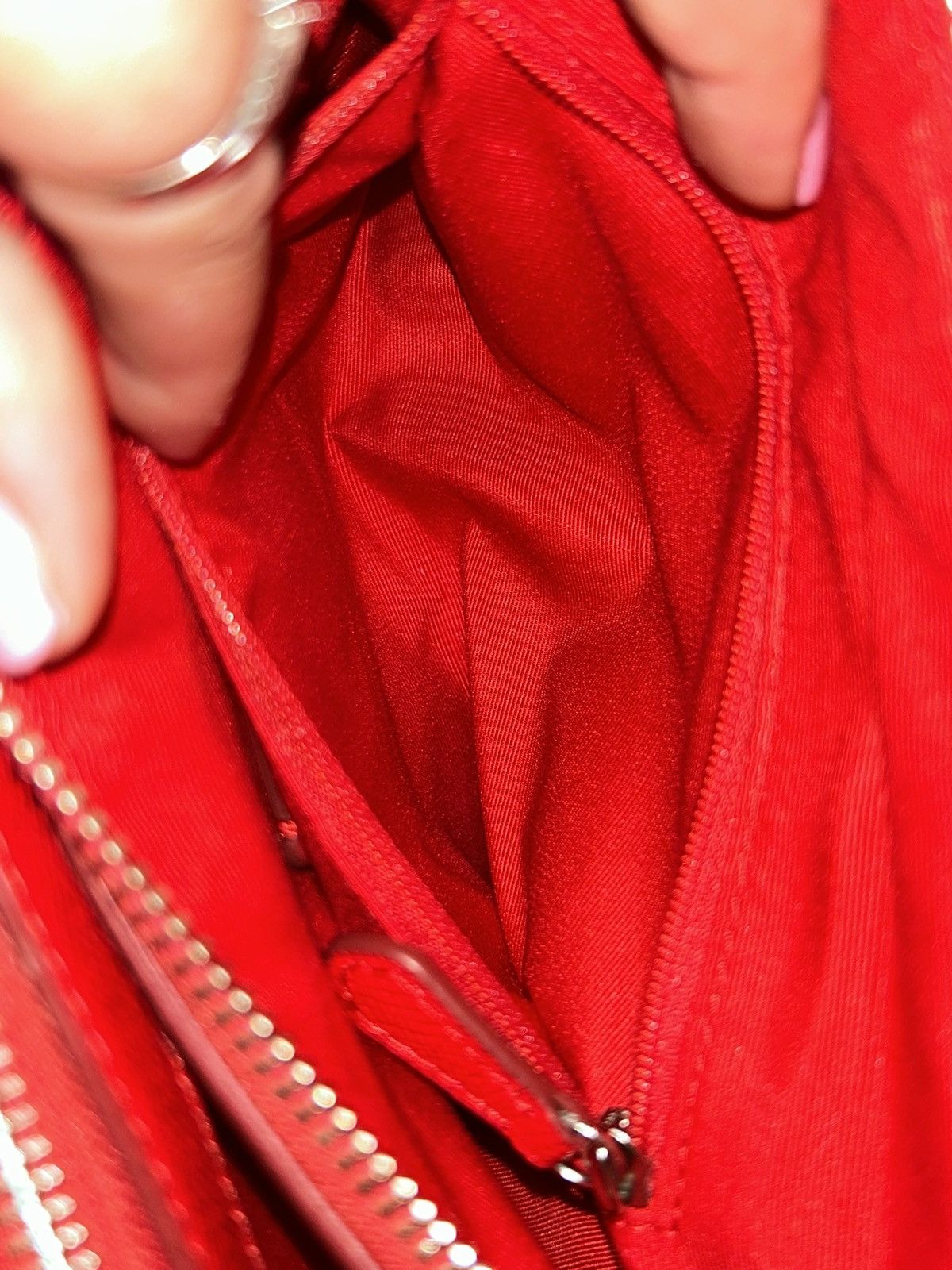 Coach Coach Bright Red Mini Christie Carryall Satchel Crossbody Size ONE SIZE - 10 Thumbnail
