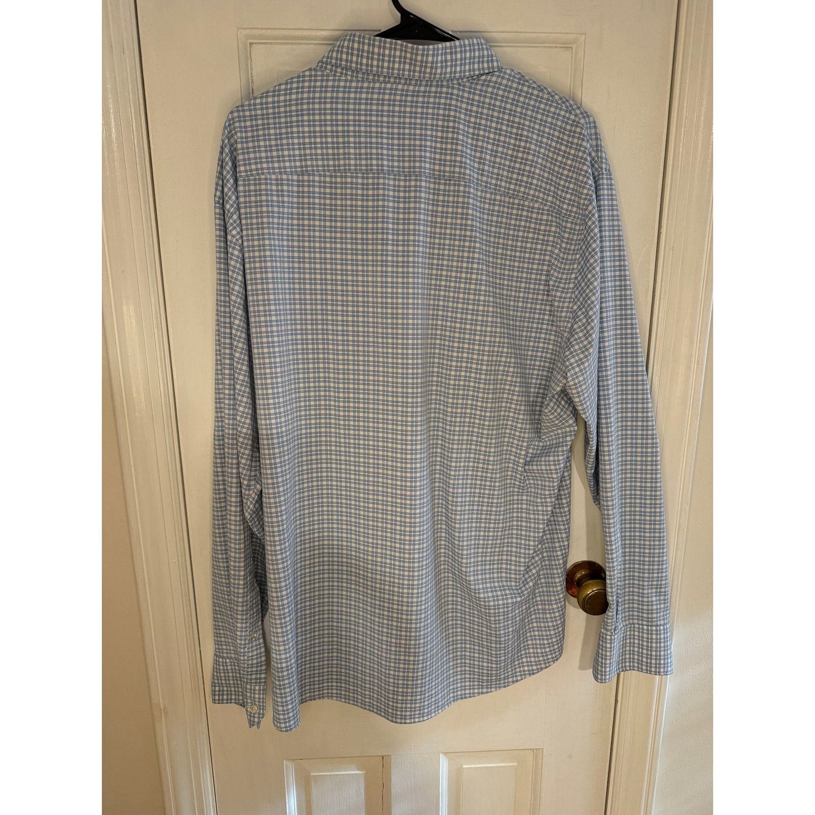 Peter Millar Peter Millar Men's Blue/White Pattern Button Down - XL Size US XL / EU 56 / 4 - 2 Thumbnail