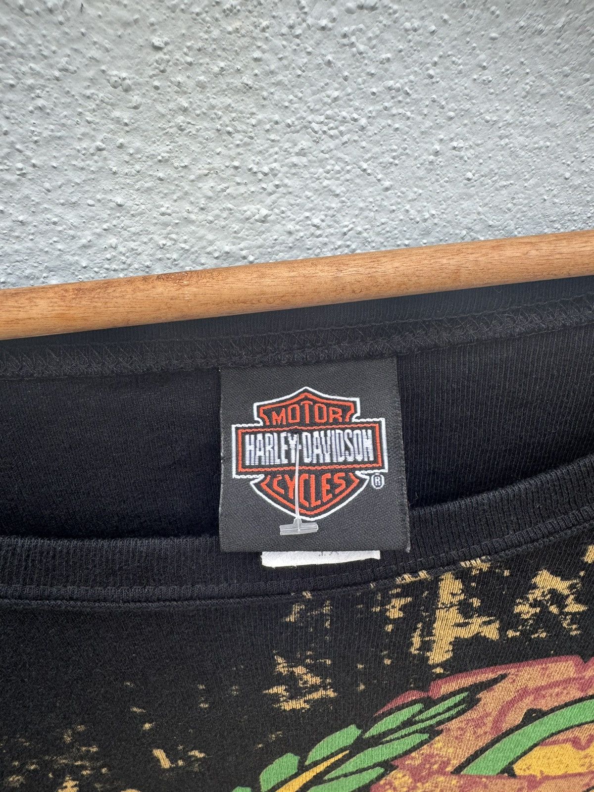 Harley Davidson × Vintage Vintage 90s Harley Davidson L/S Tee Size US L / EU 52-54 / 3 - 5 Thumbnail
