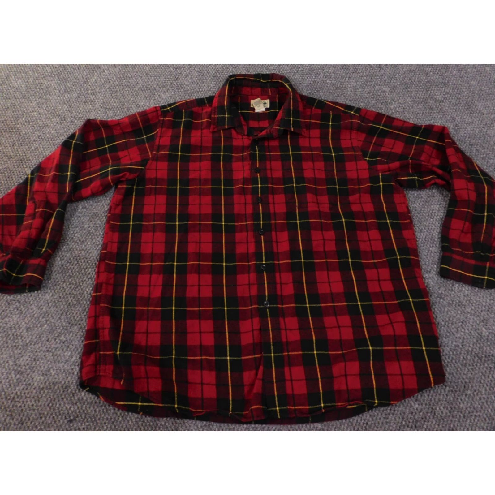 Vintage VINTAGE ll bean Flannel Shirt Large Mens Red Plaid Outdoors Retro Hiking Size US L / EU 52-54 / 3 - 5 Thumbnail