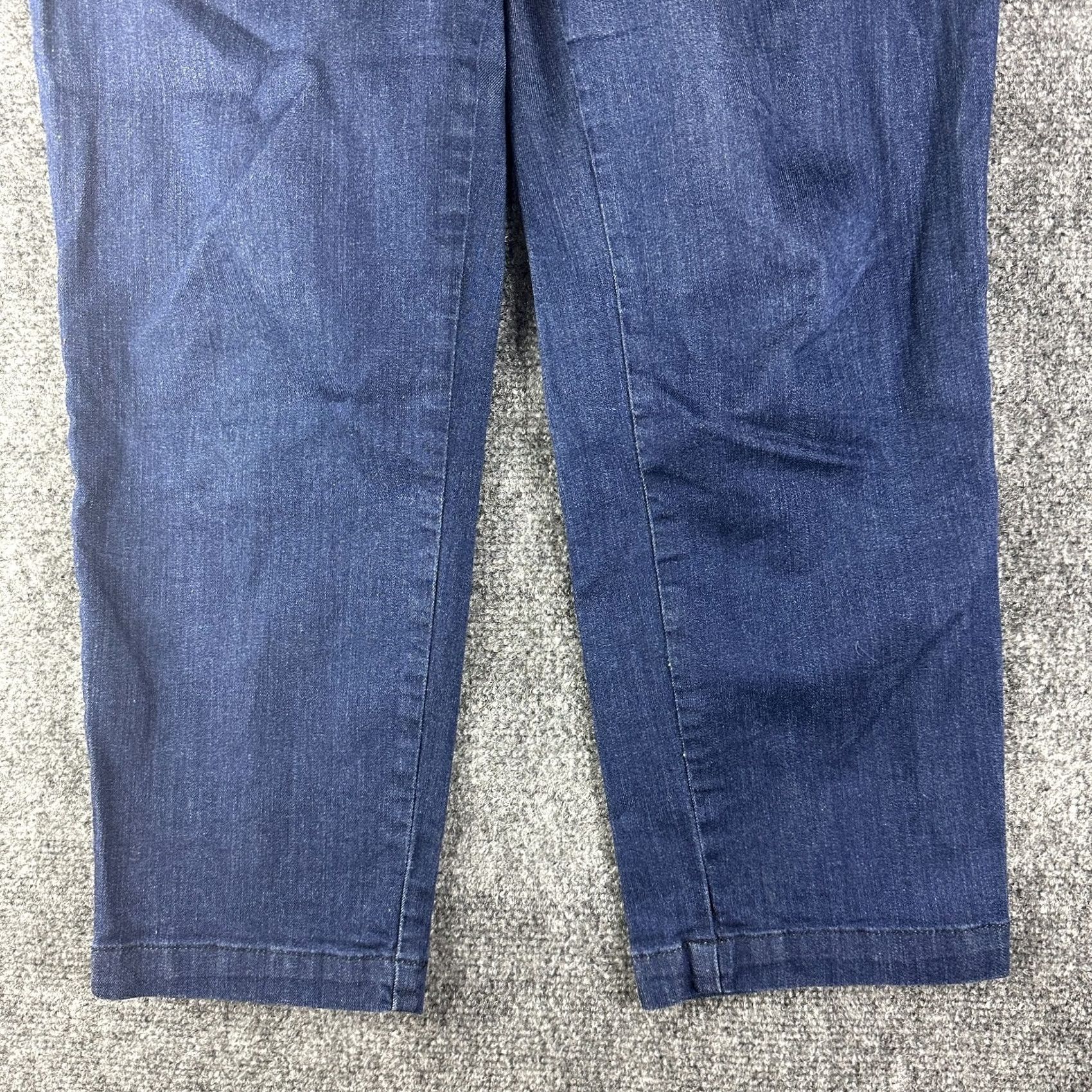 Vintage KUT from the Kloth Jeans Womens 8 Taylor Crop Trouser Cotton Stretch Pockets Size 30" / US 8 / IT 44 - 2 Thumbnail