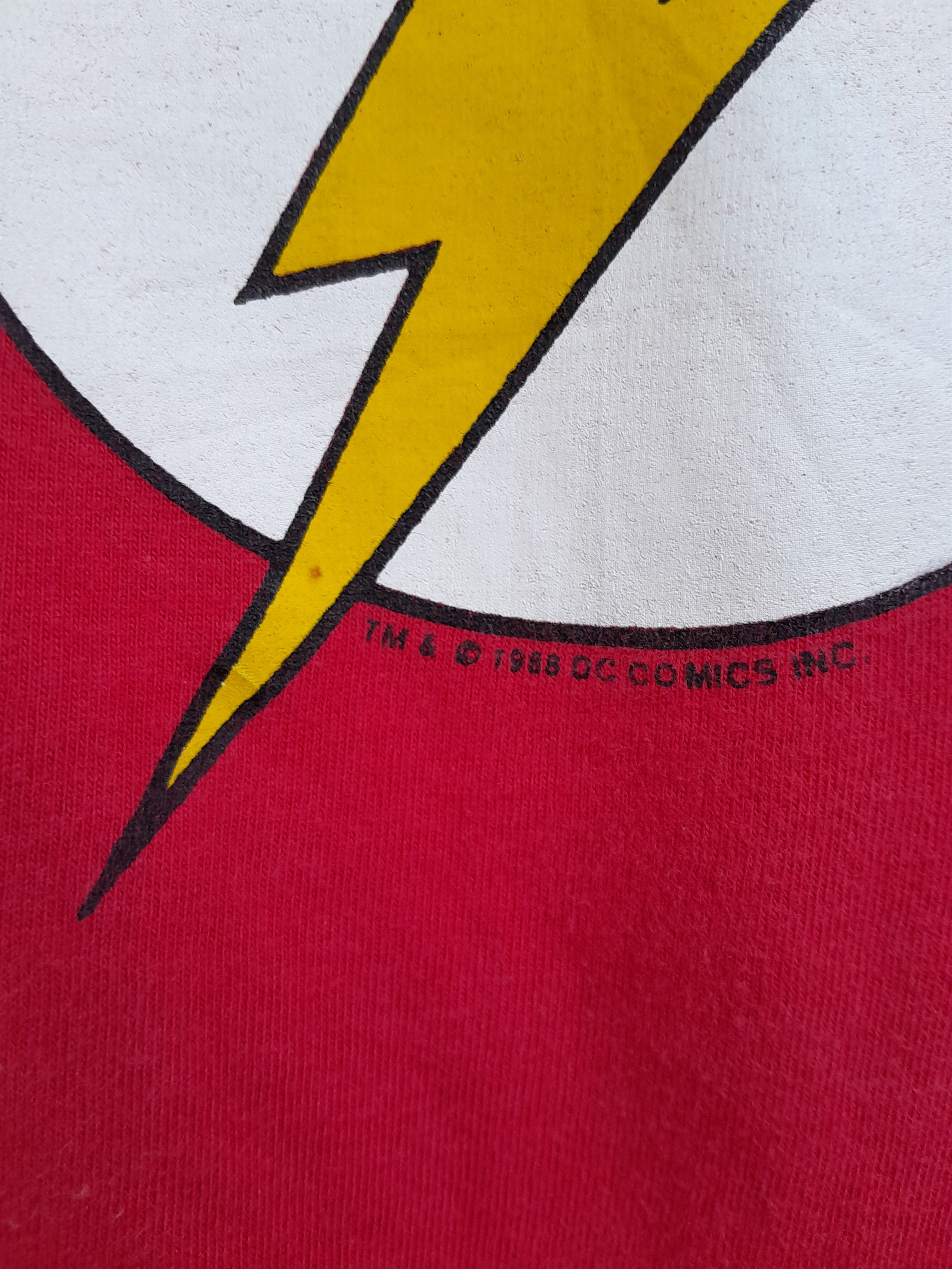 DC Comics Vintage The Flash DC COMICS Long sleeve shirt Size US L / EU 52-54 / 3 - 5 Thumbnail