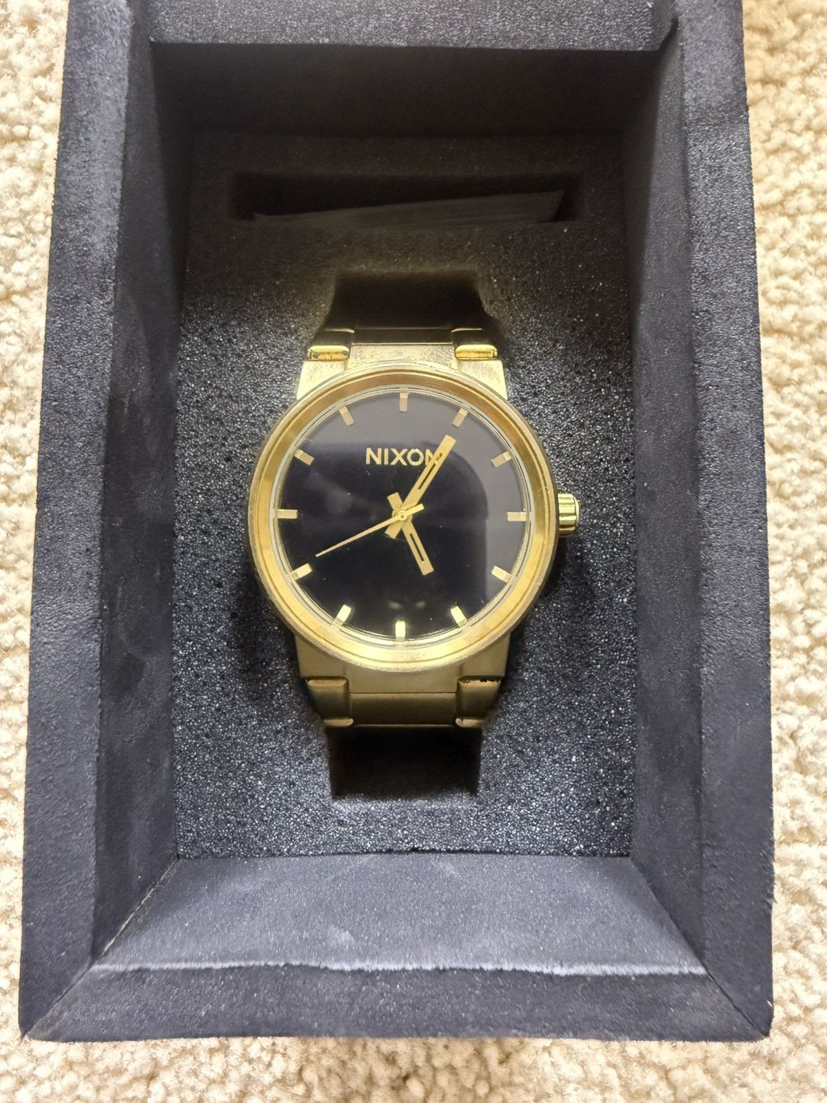 Nixon Nixon Cannon Gold/Black Size ONE SIZE - 1 Thumbnail