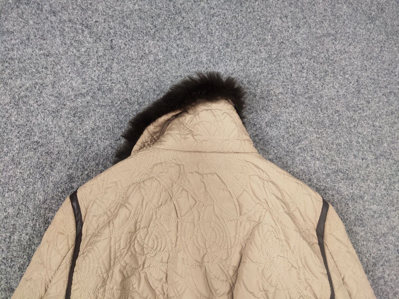 If Six Was Nine Vintage Y2K Cropped Faux Fur Zip Jacket Y2K LGB JPG Style Size L / US 10 / IT 46 - 11 Thumbnail