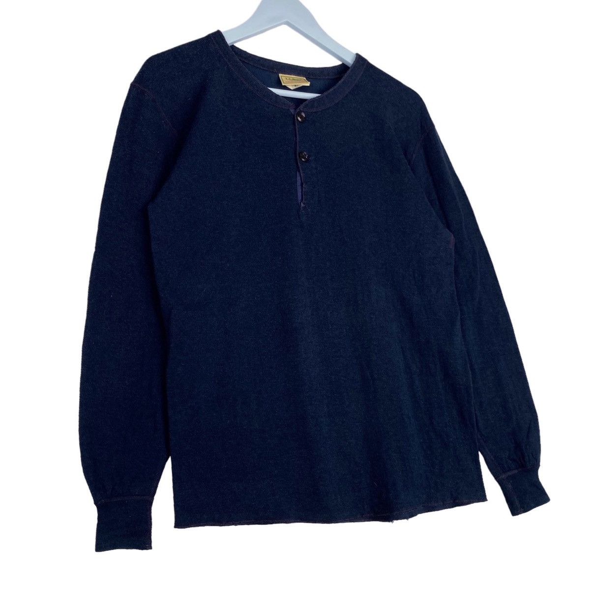 L.L. Bean × Vintage Vintage Leon Leonwood Bean Crewneck Sweatshirt Navy Size US M / EU 48-50 / 2 - 3 Thumbnail