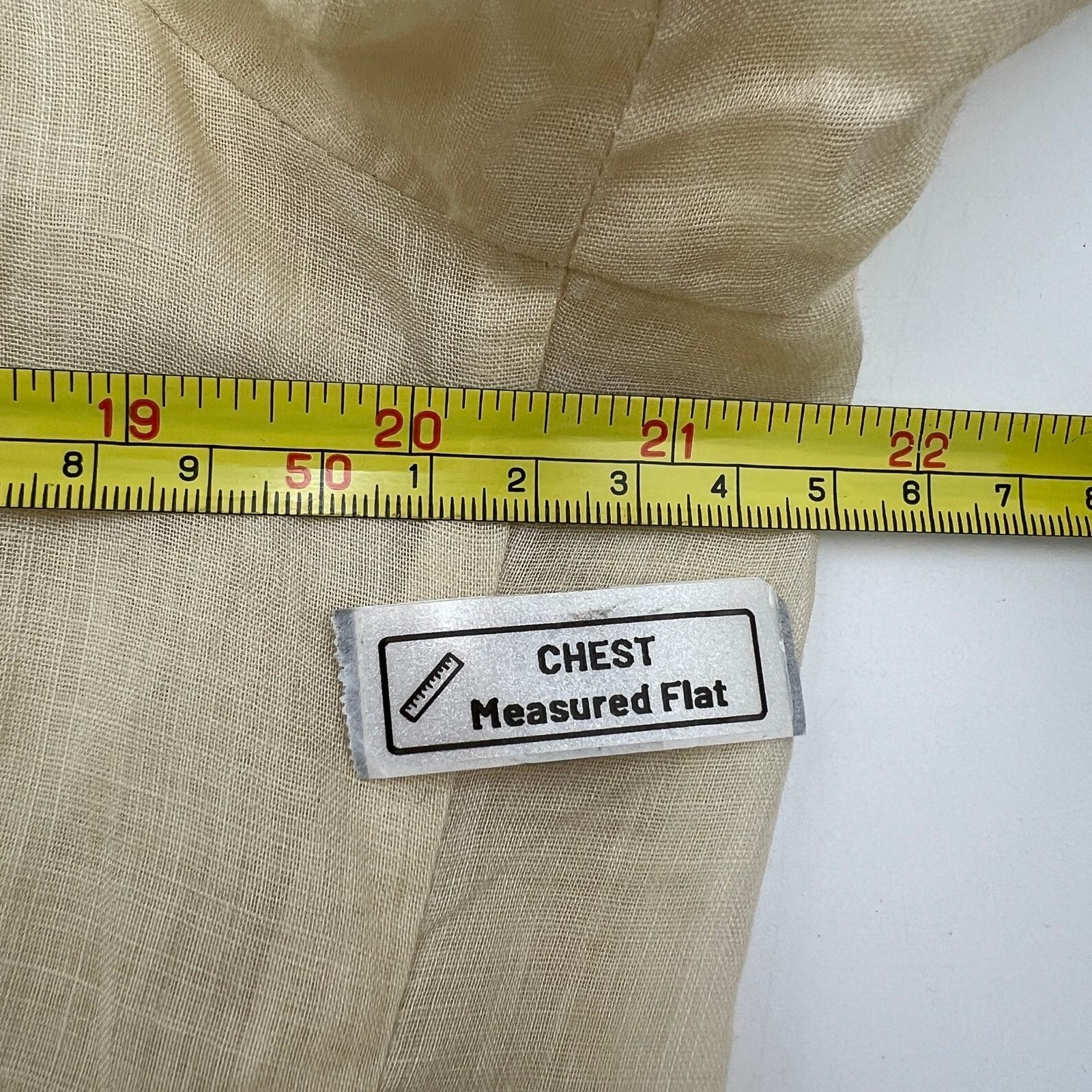 Other Elm Design Ivory Ramie Dress Long Sleeves Size S / US 4 / IT 40 - 5 Thumbnail
