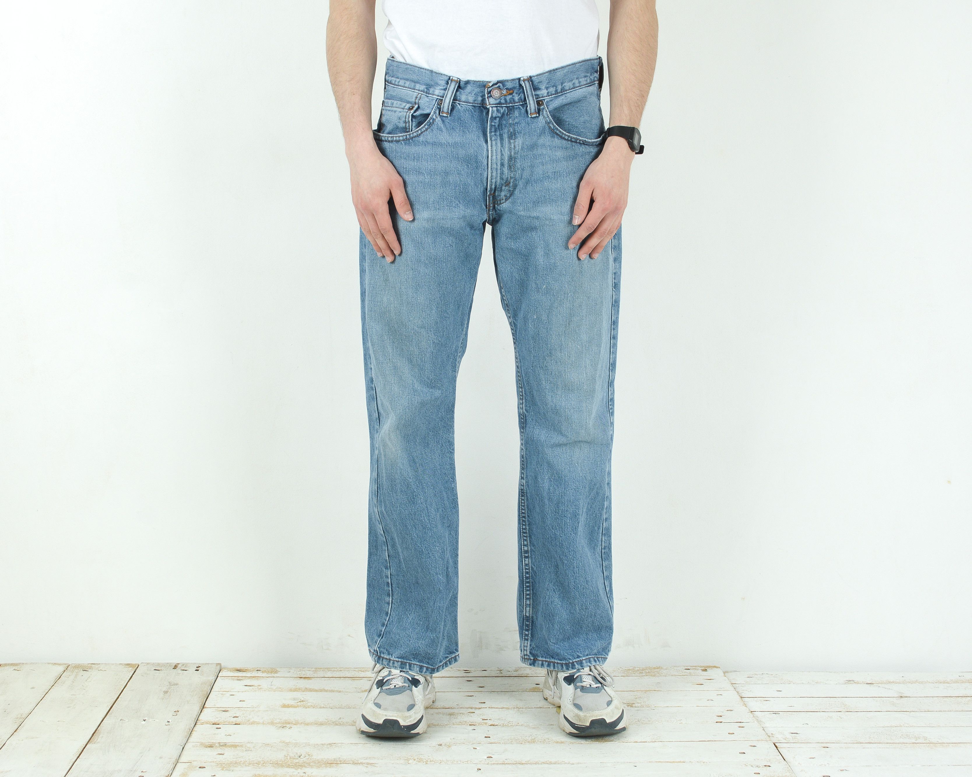 Levi's 559 W33 L30 Relaxed Straight Jeans Trousers Pants Everyday Size US 33 - 2 Thumbnail