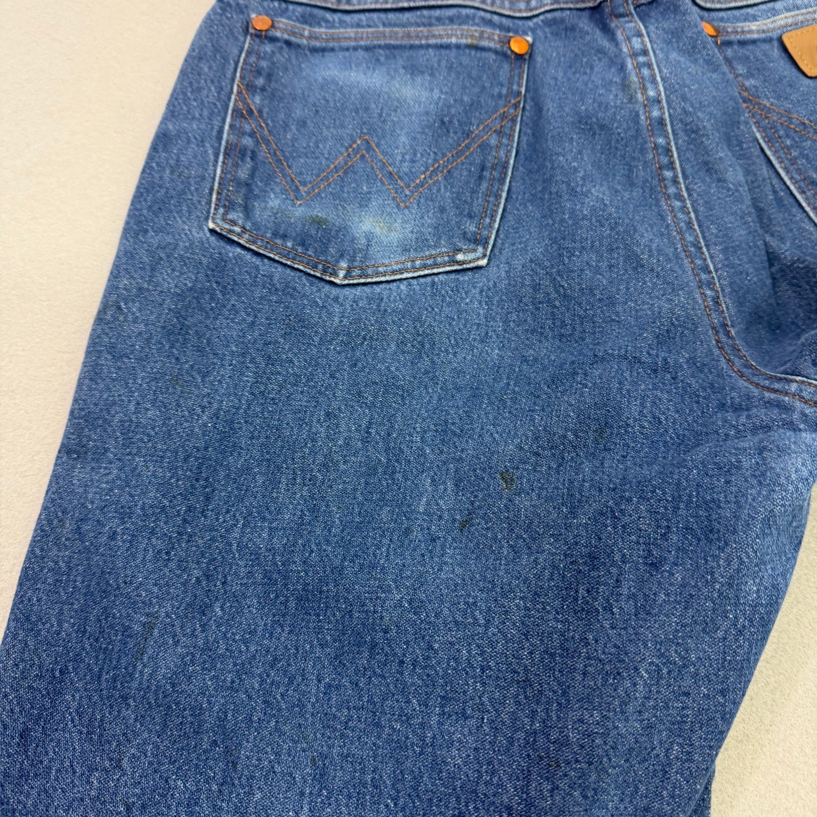 Wrangler Vintage Wrangler Jeans Men's 34x36 Blue 13MWZ Cowboy Cut 90s Size US 34 / EU 50 - 9 Thumbnail