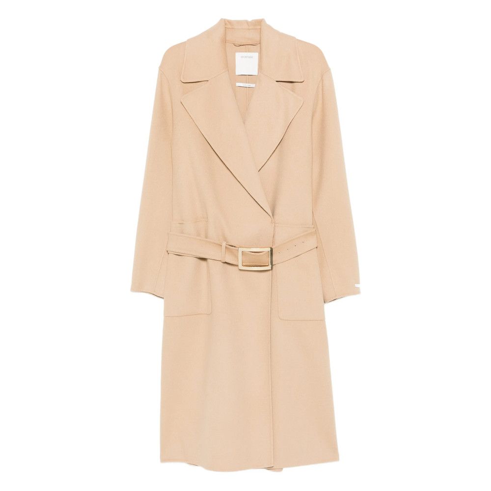 Sportmax Sportmax NEUTRALS Coats - Double Breasted & Peacoats Size S / US 4 / IT 40 - 1 Thumbnail