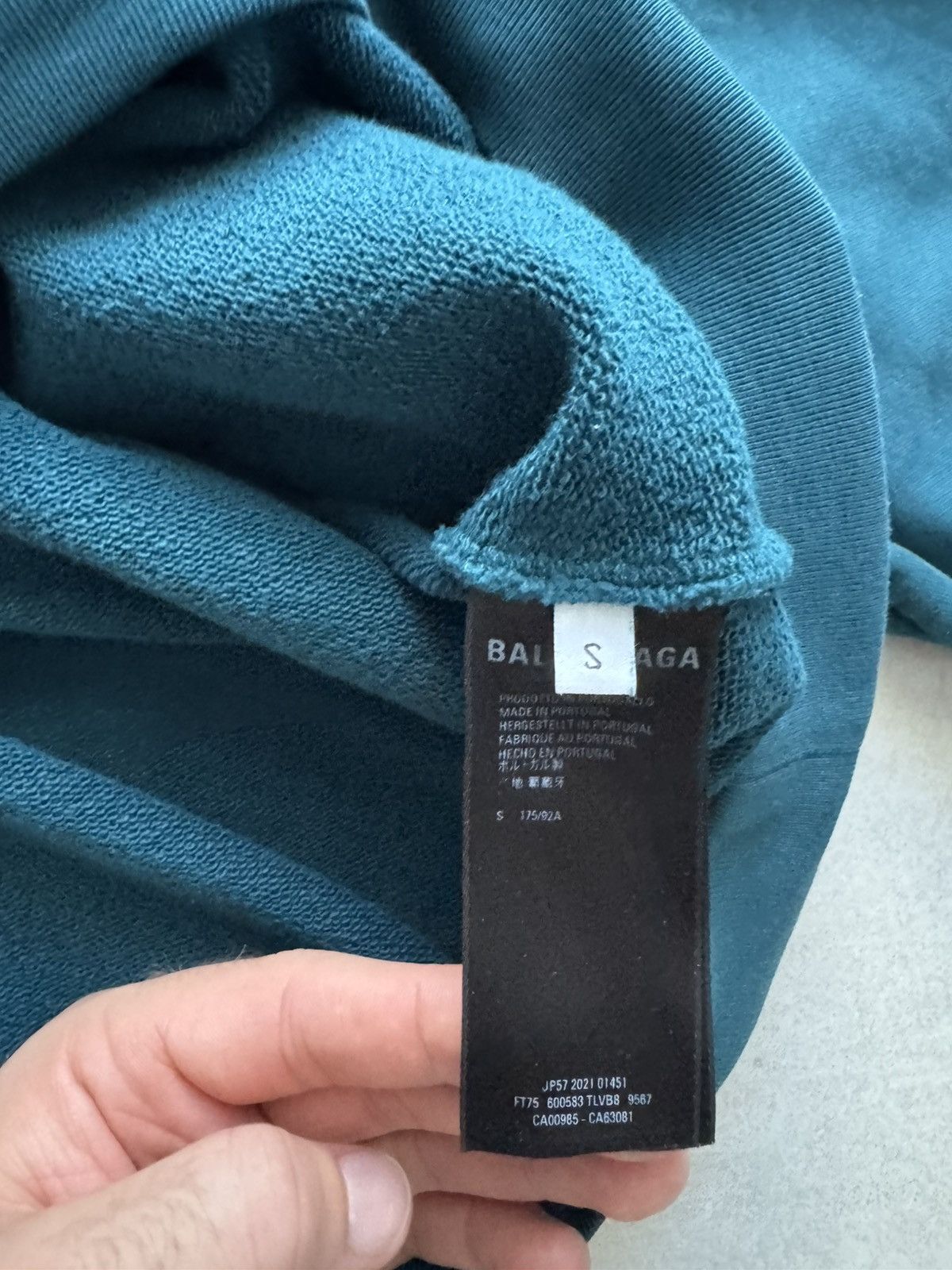 Balenciaga balenciaga hoodie Size US S / EU 44-46 / 1 - 4 Thumbnail