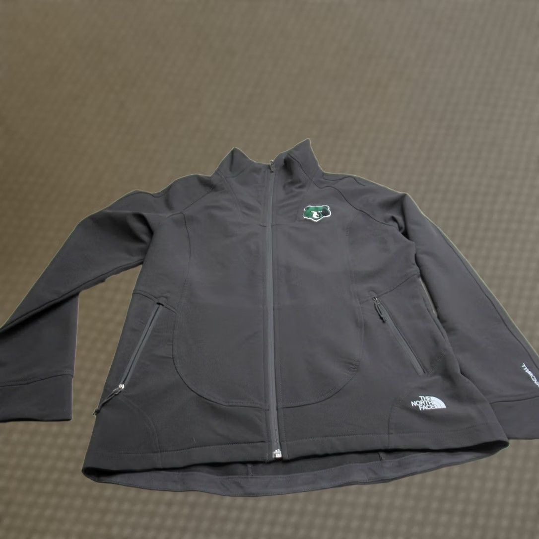 The North Face The North Face Jacket Womens Large Black Windwall Rain Wind Softshell Zip Memphis Size L / US 10 / IT 46 - 1 Thumbnail
