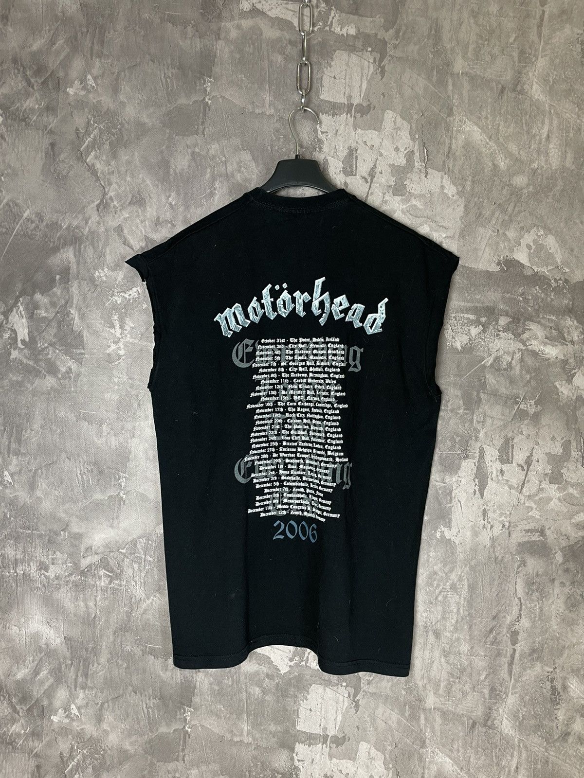 Band Tees × Vintage Vintage Motorhead England Big Printed Skulls Rock 2006 Tee Size US M / EU 48-50 / 2 - 2 Thumbnail