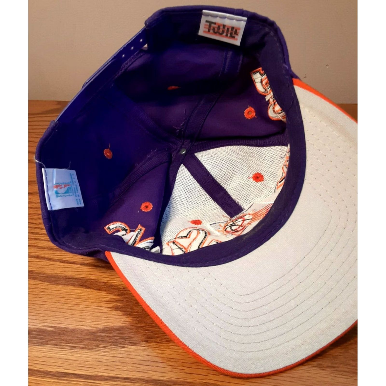 NBA Vintage Phoenix Suns Hat Official NBA by Swill NWOT snapback old stock.graffiti Size ONE SIZE - 7 Thumbnail