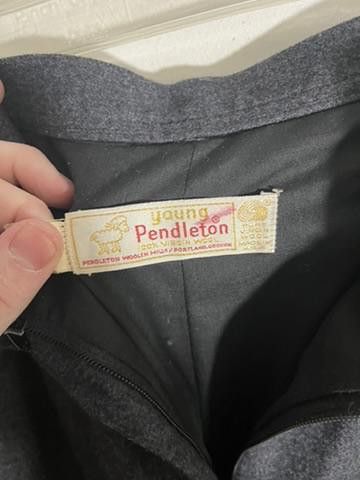 Pendleton Pendleton Young Wide-Leg Trousers Size 32" / US 10 / IT 46 - 2 Thumbnail