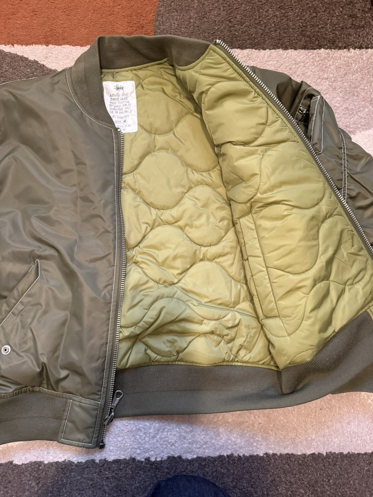 Stussy Stussy Reversible Built Bomber Jacket Size US M / EU 48-50 / 2 - 6 Thumbnail