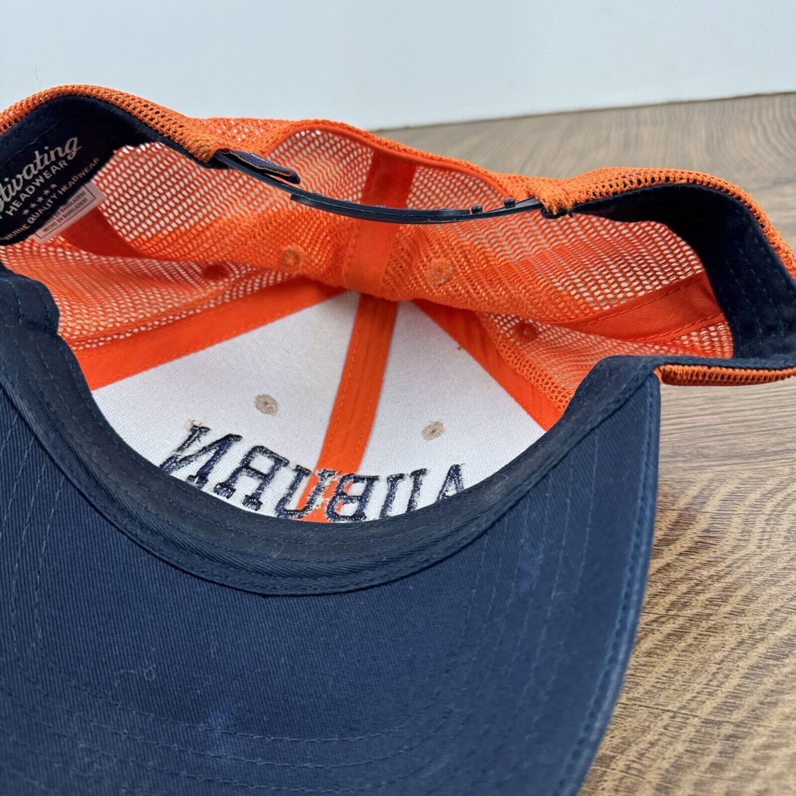 Other Auburn Tigers Snapback Hat Tan Brown Hat Adjustable Adult Si Size ONE SIZE - 13 Thumbnail