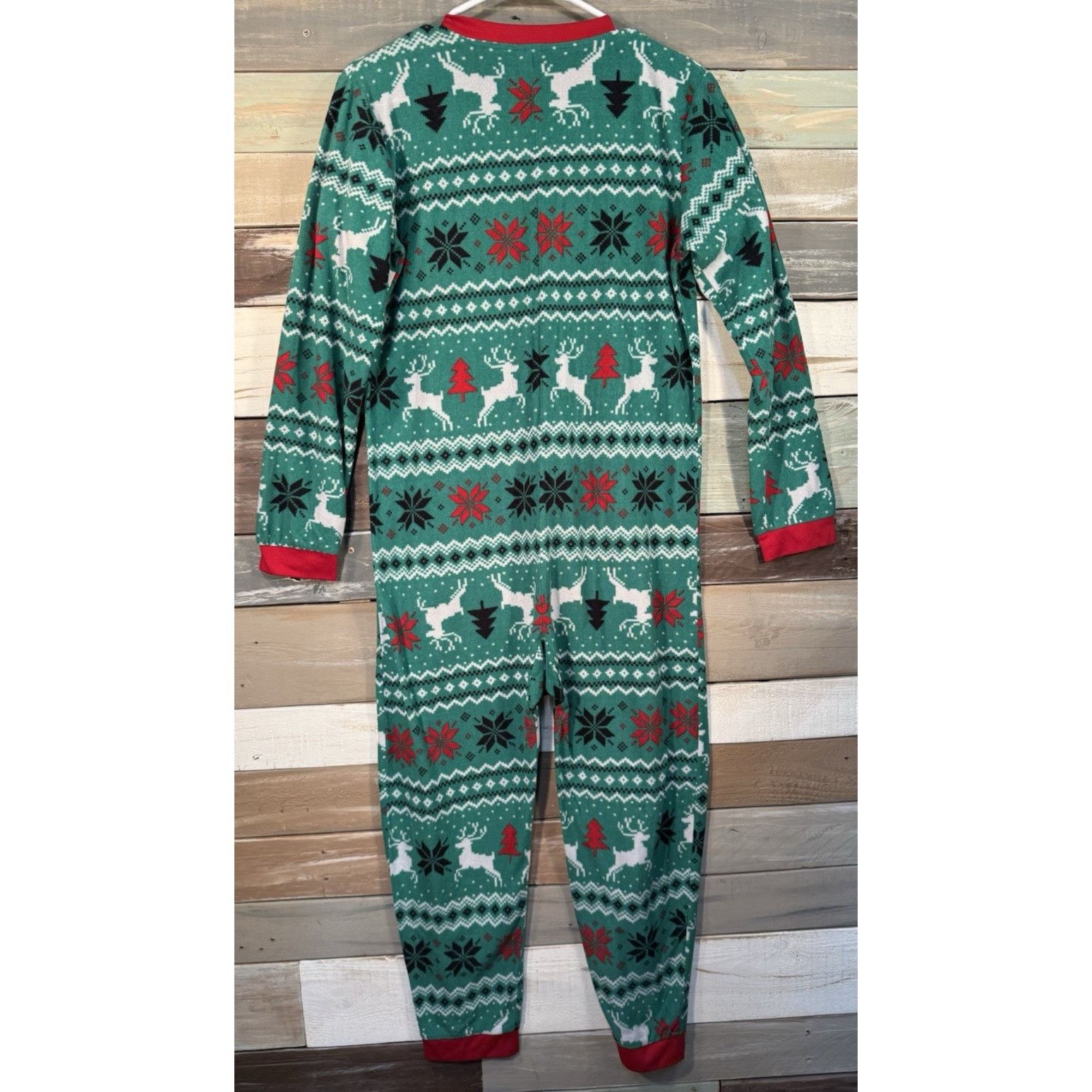 Other NORTH POLE TRADING CO KIDS Sleepwear Fleece One Piece Green Size ONE SIZE - 8 Thumbnail