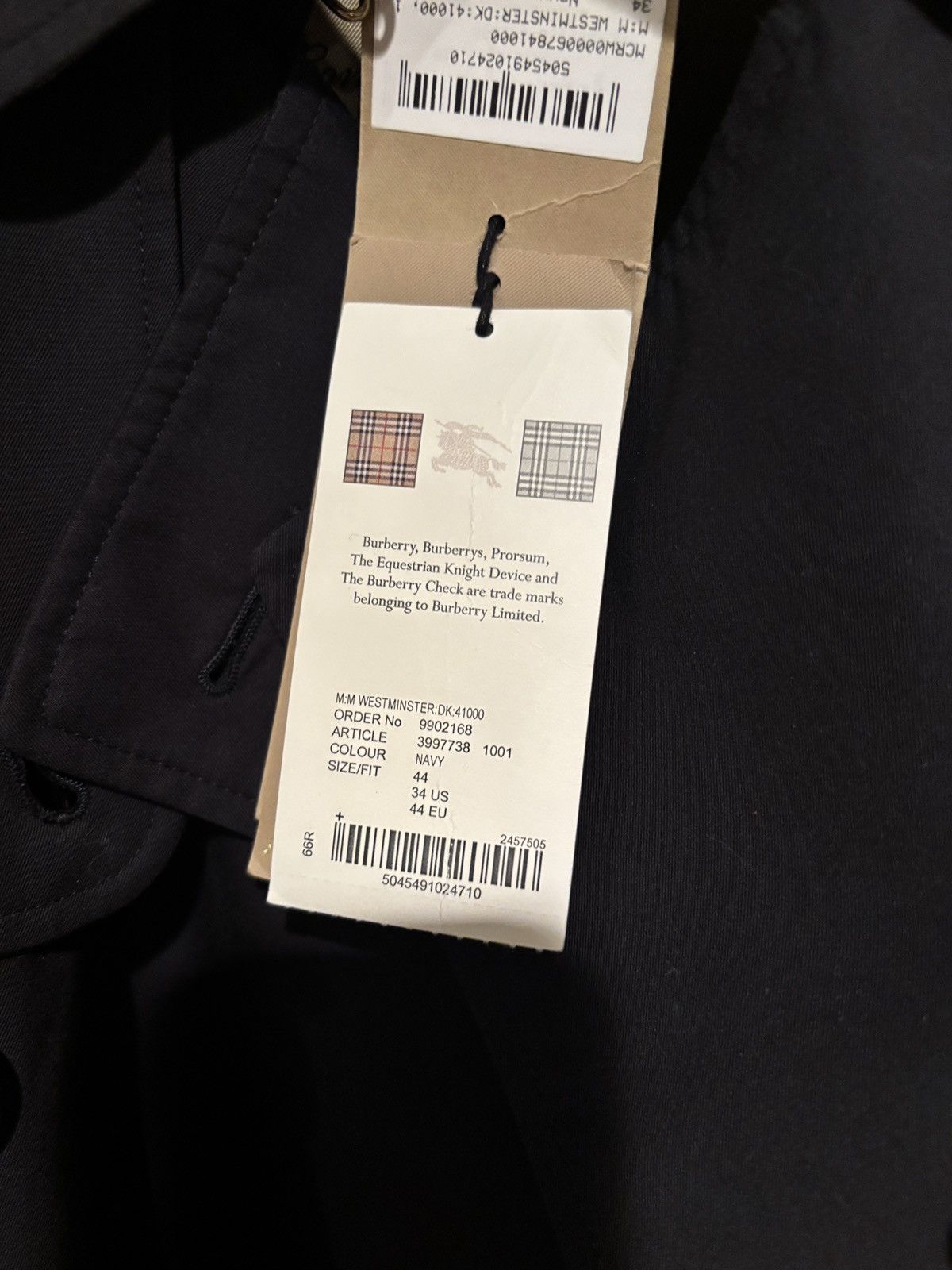 Burberry Burberry The Westminster Heritage Trench Coat Size US S / EU 44-46 / 1 - 3 Thumbnail