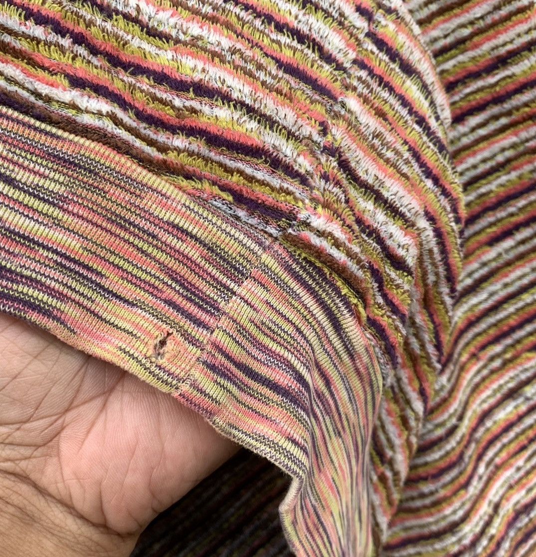 Designer × Missoni × Vintage Missoni Striped Sweatshirt Multicolour Size US L / EU 52-54 / 3 - 6 Thumbnail