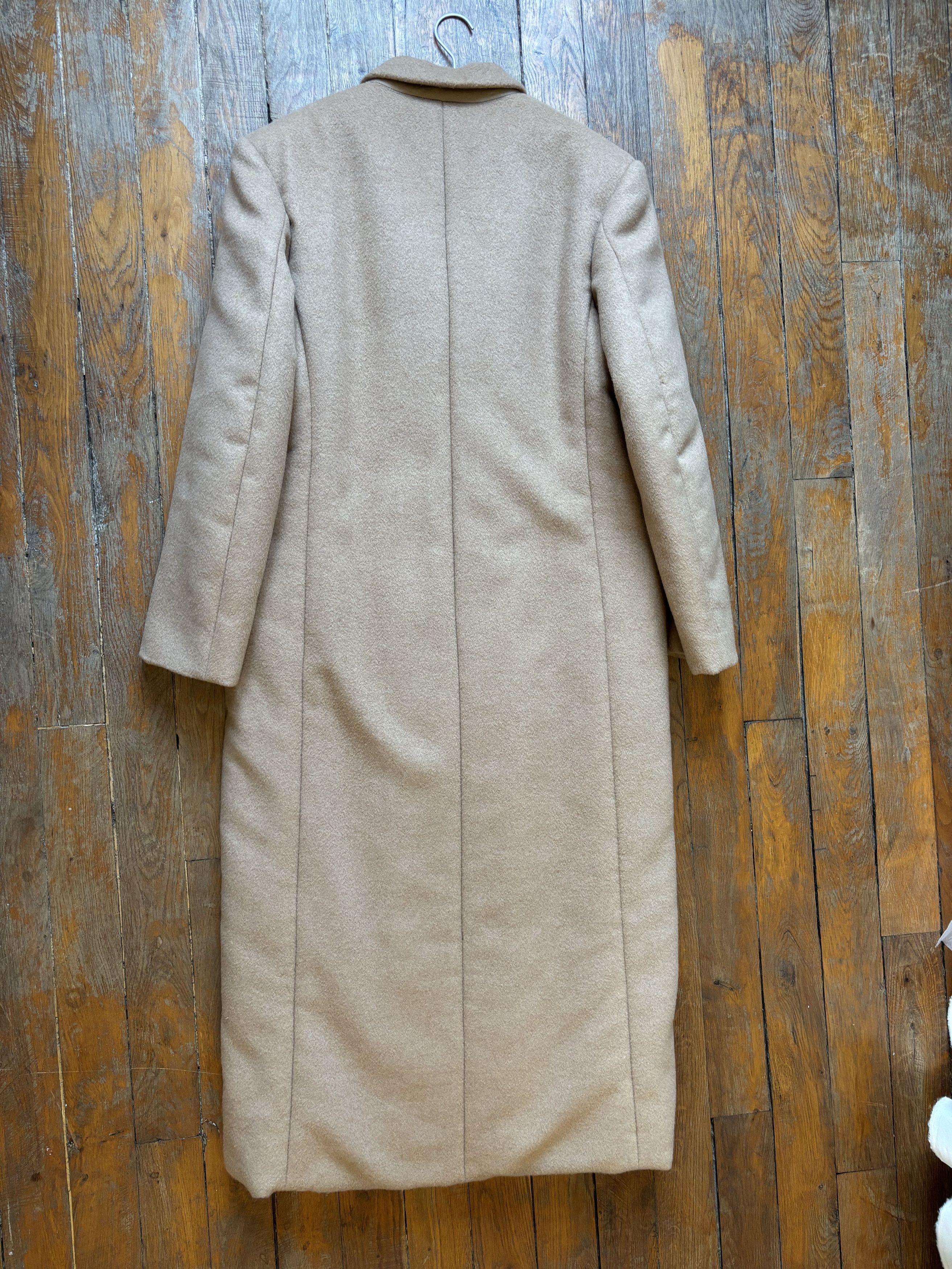 Balenciaga Double-breasted Long Coat Camel Size US L / EU 52-54 / 3 - 13 Thumbnail