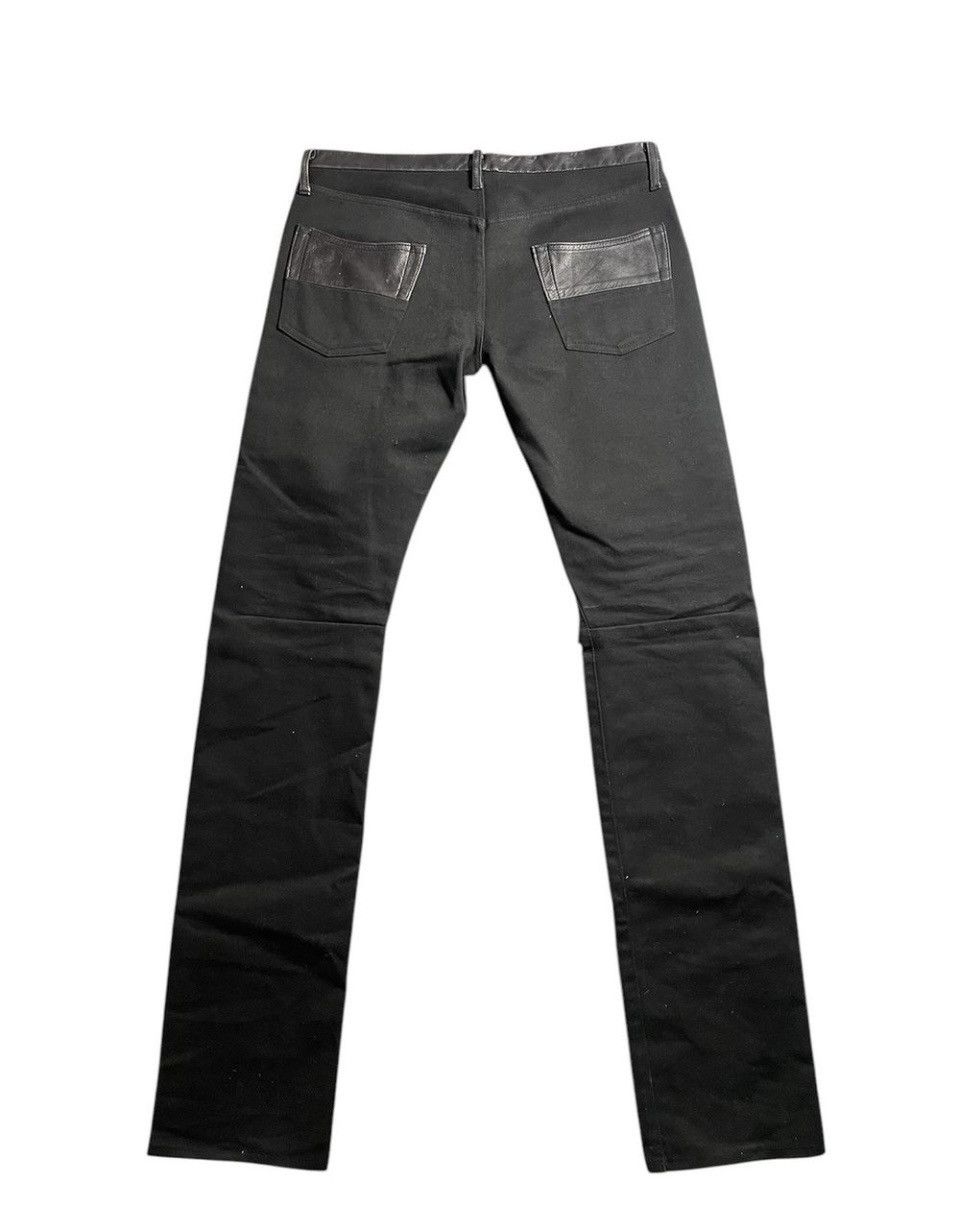 Jun Takahashi × Undercover undercover aw07 bolt jeans with lambskin leather details Size US 32 / EU 48 - 8 Thumbnail