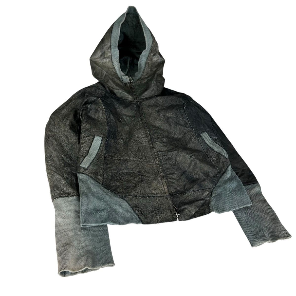 If Six Was Nine 🌟REAL POINT HOODIE GOAT LEATHER JACKET Size US S / EU 44-46 / 1 - 6 Thumbnail