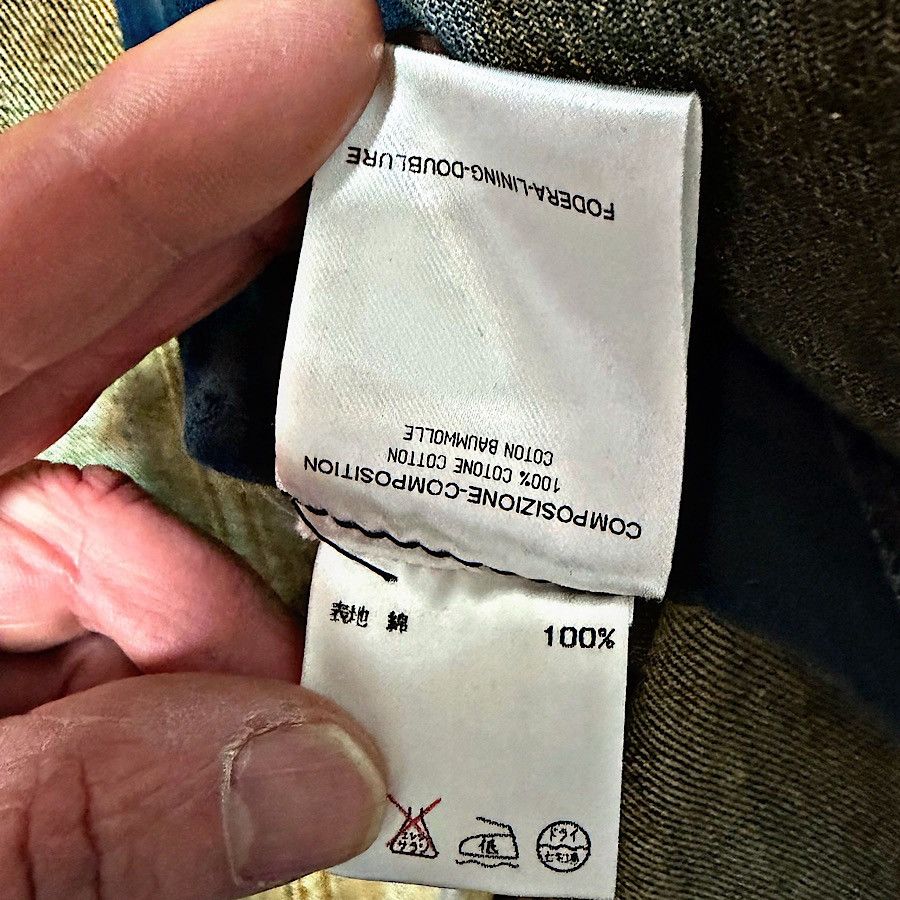 Alexander McQueen Authentic Alexander McQueen 05 FW Mudded Denim Rope Blazer Size 38R - 5 Thumbnail
