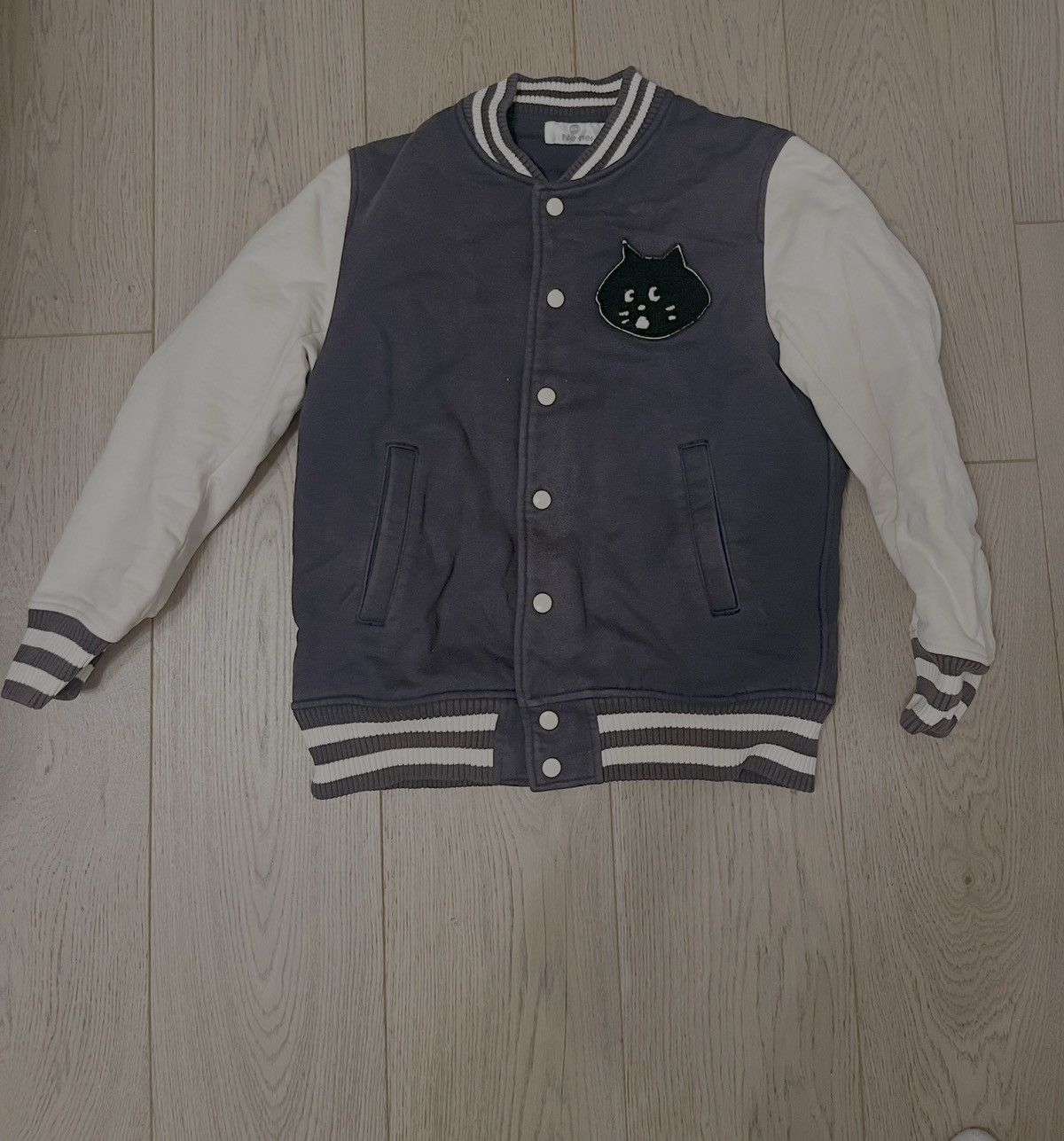 Issey Miyake × Japanese Brand × Ne-Net Vintage Issey Miyake Ne-net Varsity Jacket Size US M / EU 48-50 / 2 - 1 Thumbnail