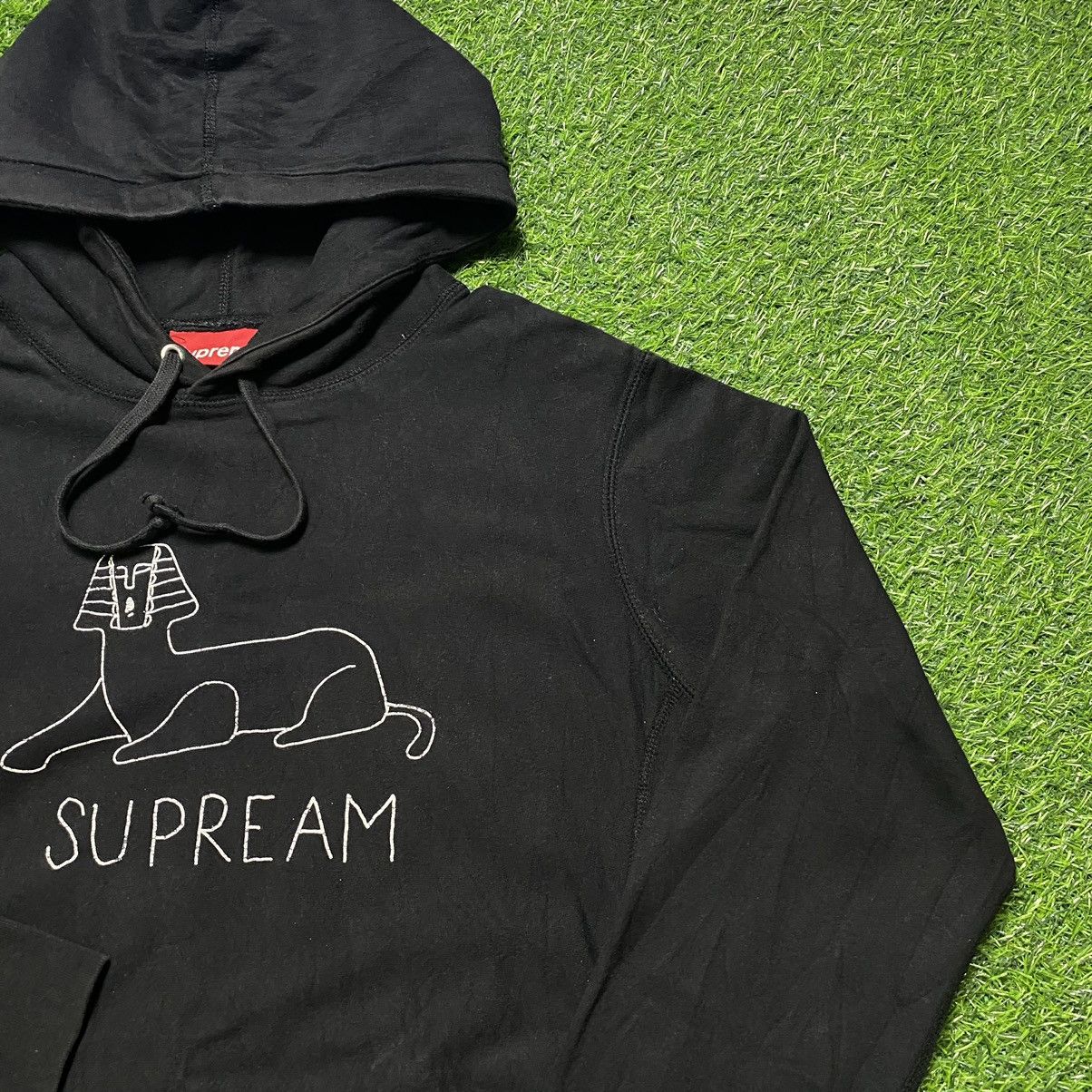 Supreme × Vintage Supreme SS12 Sphinx Supream Hoodie Size US M / EU 48-50 / 2 - 3 Thumbnail