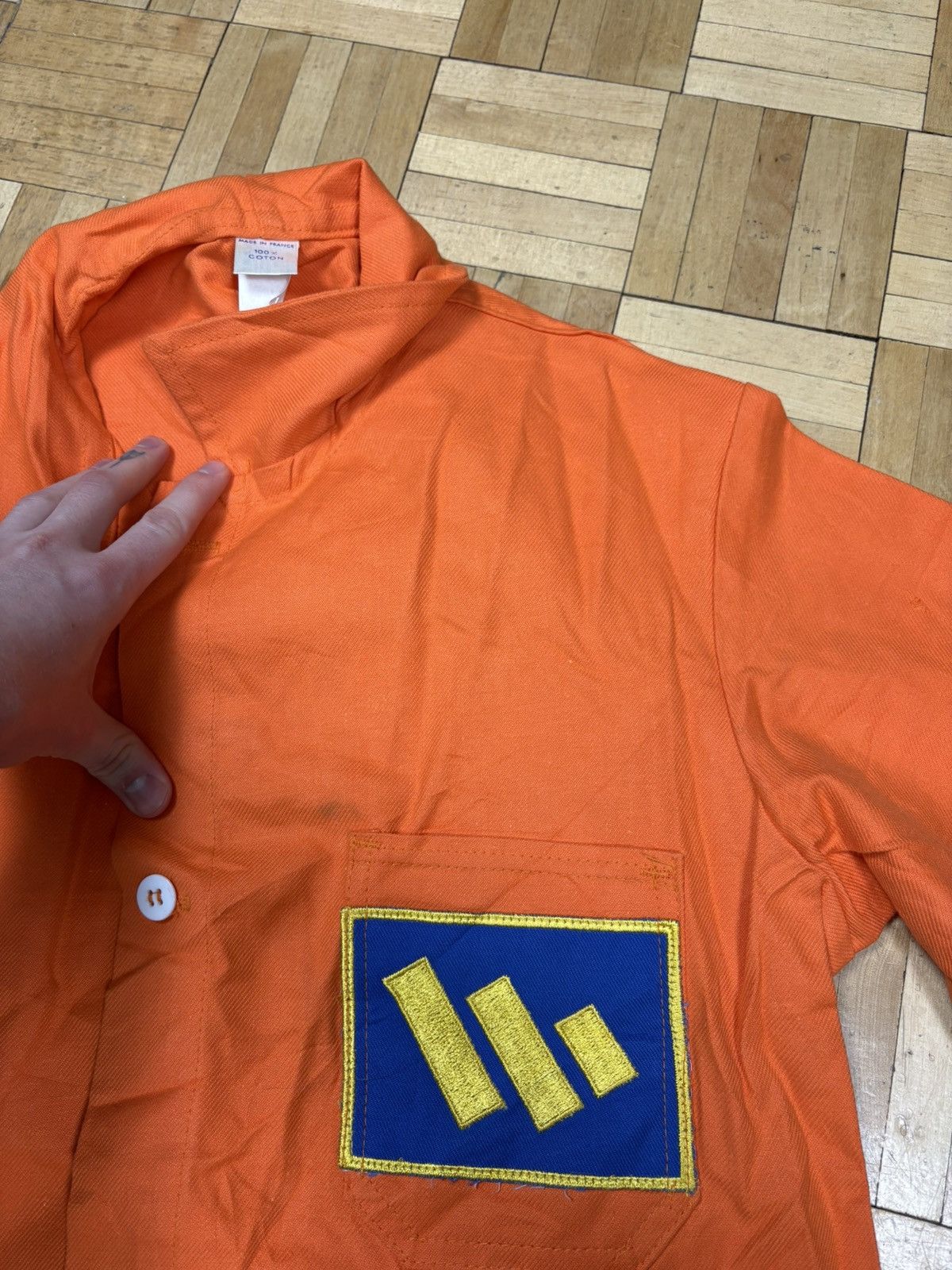 Vintage Vintage 70s French Chore Coat Utility Jacket, Size S Size US S / EU 44-46 / 1 - 5 Thumbnail