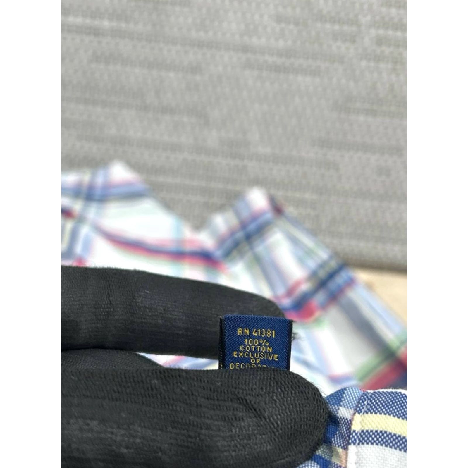 Ralph Lauren Ralph Lauren Shirt Mens Large White Red Blue Cotton Button Up Shirt - Ralph Lauren Button-Down Collar Mens Casual Cotton Plaid Long Sleeve Size US L / EU 52-54 / 3 - 4 Thumbnail
