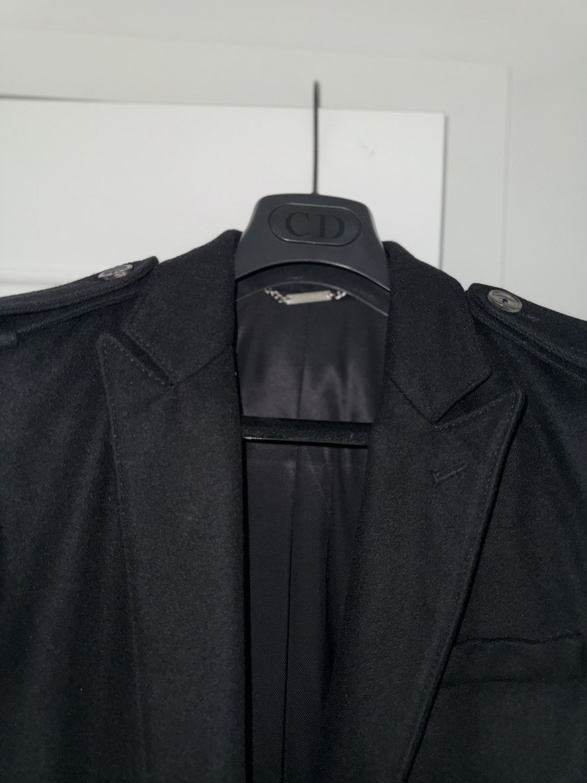 Dior Dior Hedi cashmare runway AW2004 robe coat Size US S / EU 44-46 / 1 - 3 Thumbnail