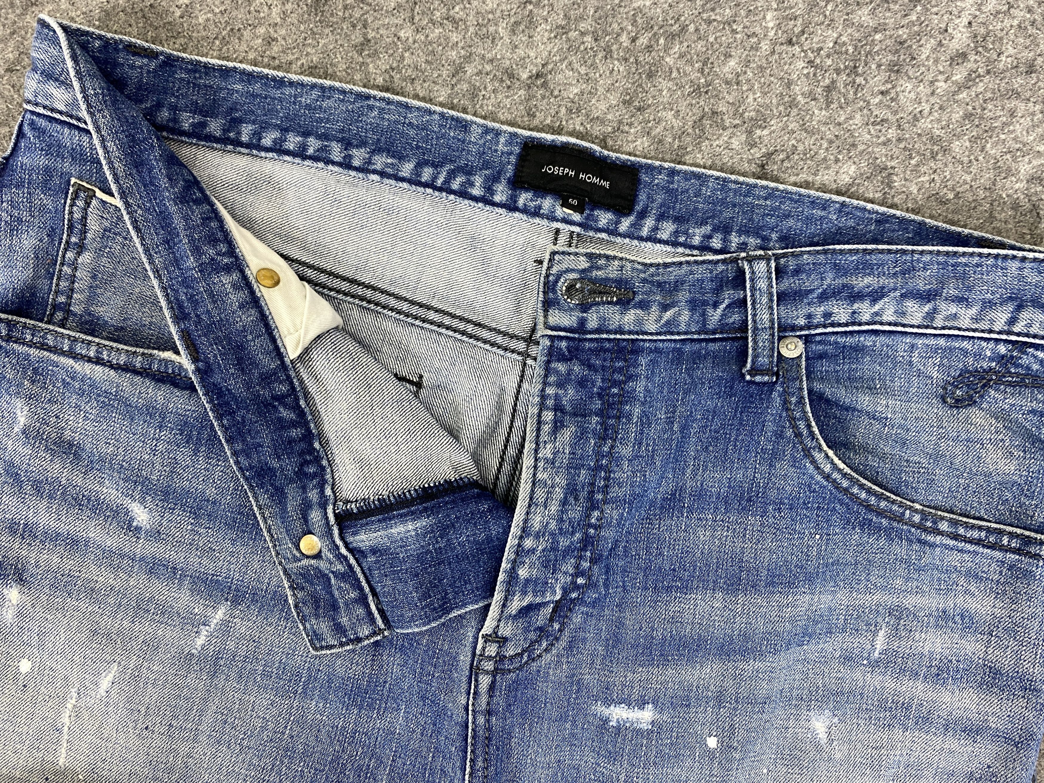 Japanese Brand Redline Faded Blue Joseph Homme Jeans 34x32 - JN3245 Size US 34 / EU 50 - 7 Thumbnail
