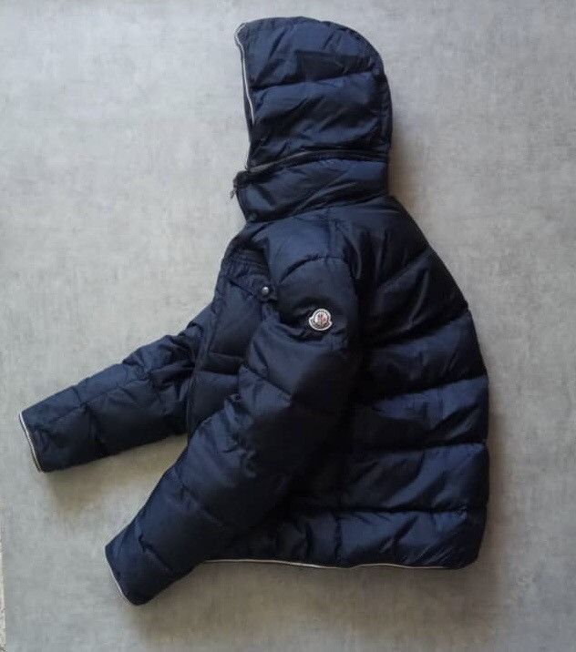 Moncler Moncler Thomas Down Puffer Jacket Coat Navy Size 3 Size US L / EU 52-54 / 3 - 2 Thumbnail