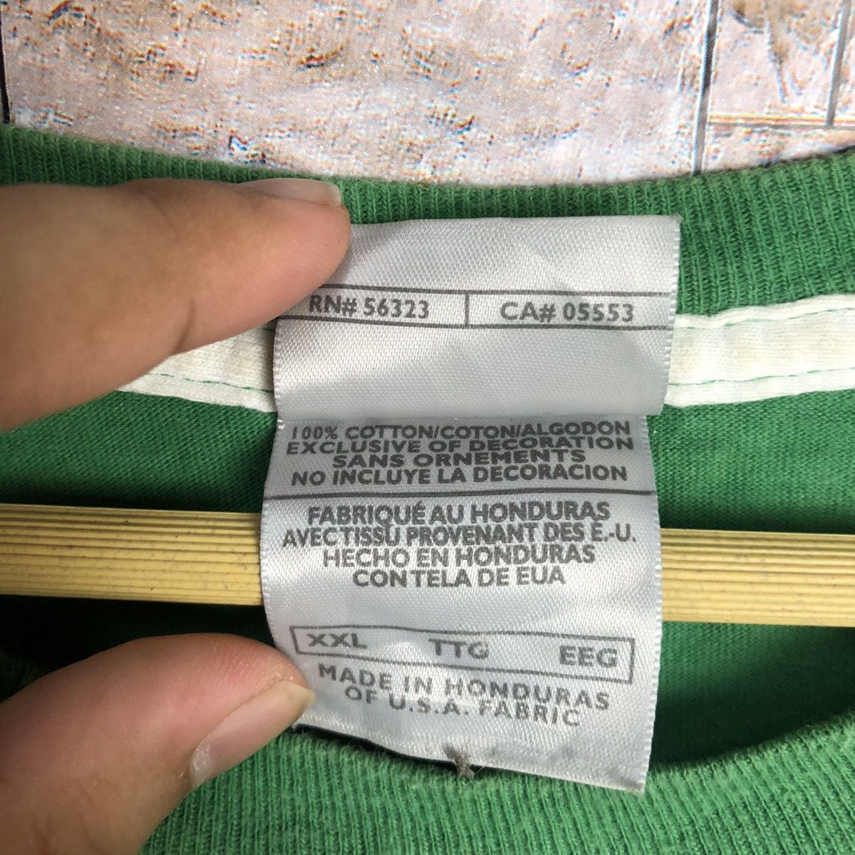 Nike Nike Green T-Shirt #A542 Size US XL / EU 56 / 4 - 11 Thumbnail