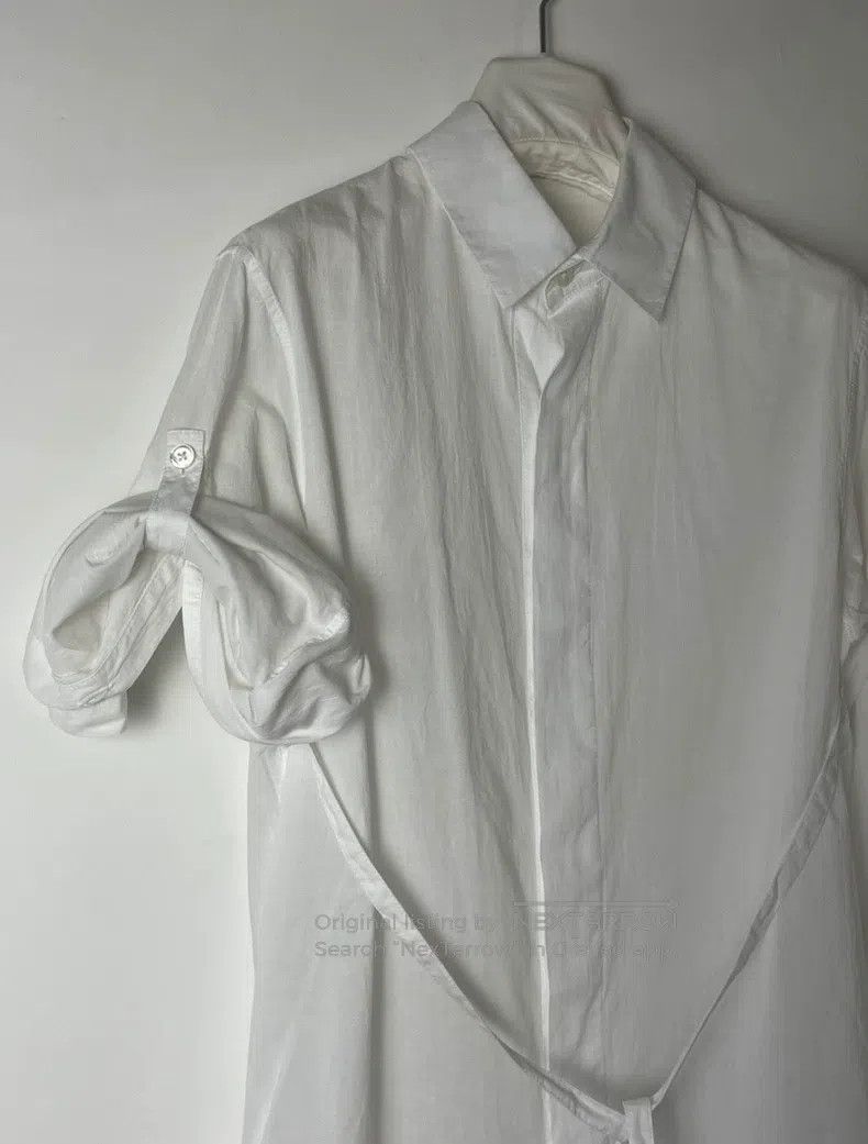 Ann Demeulemeester Ann Demeulemeester 36 strappy white shirt Size S / US 4 / IT 40 - 3 Thumbnail
