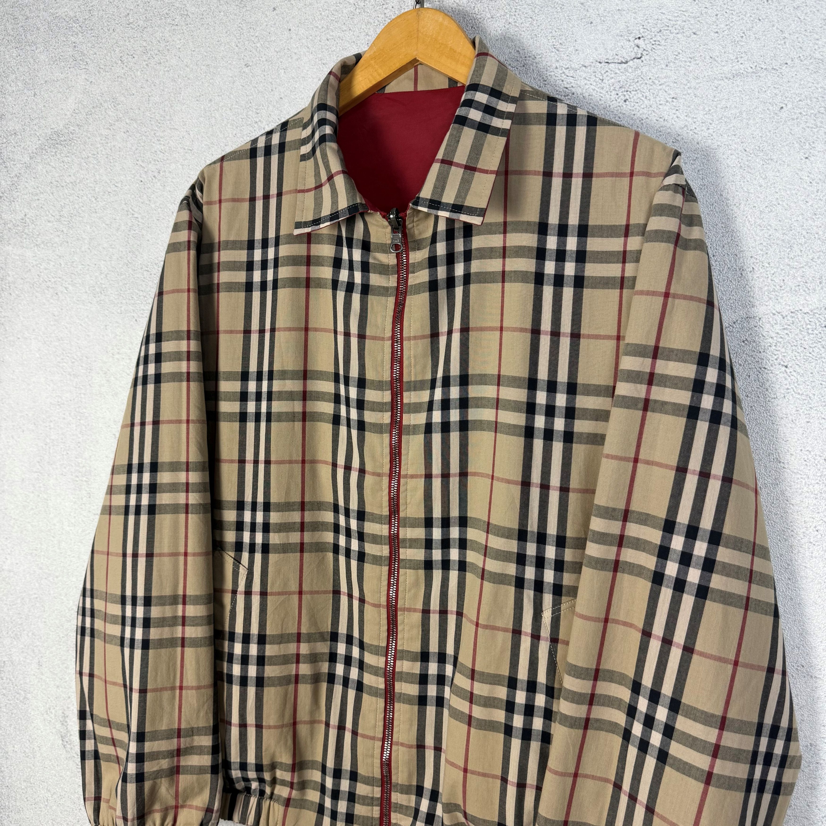 Burberry Vintage Burberry Nova Check Reversible Jacket Size US L / EU 52-54 / 3 - 3 Thumbnail