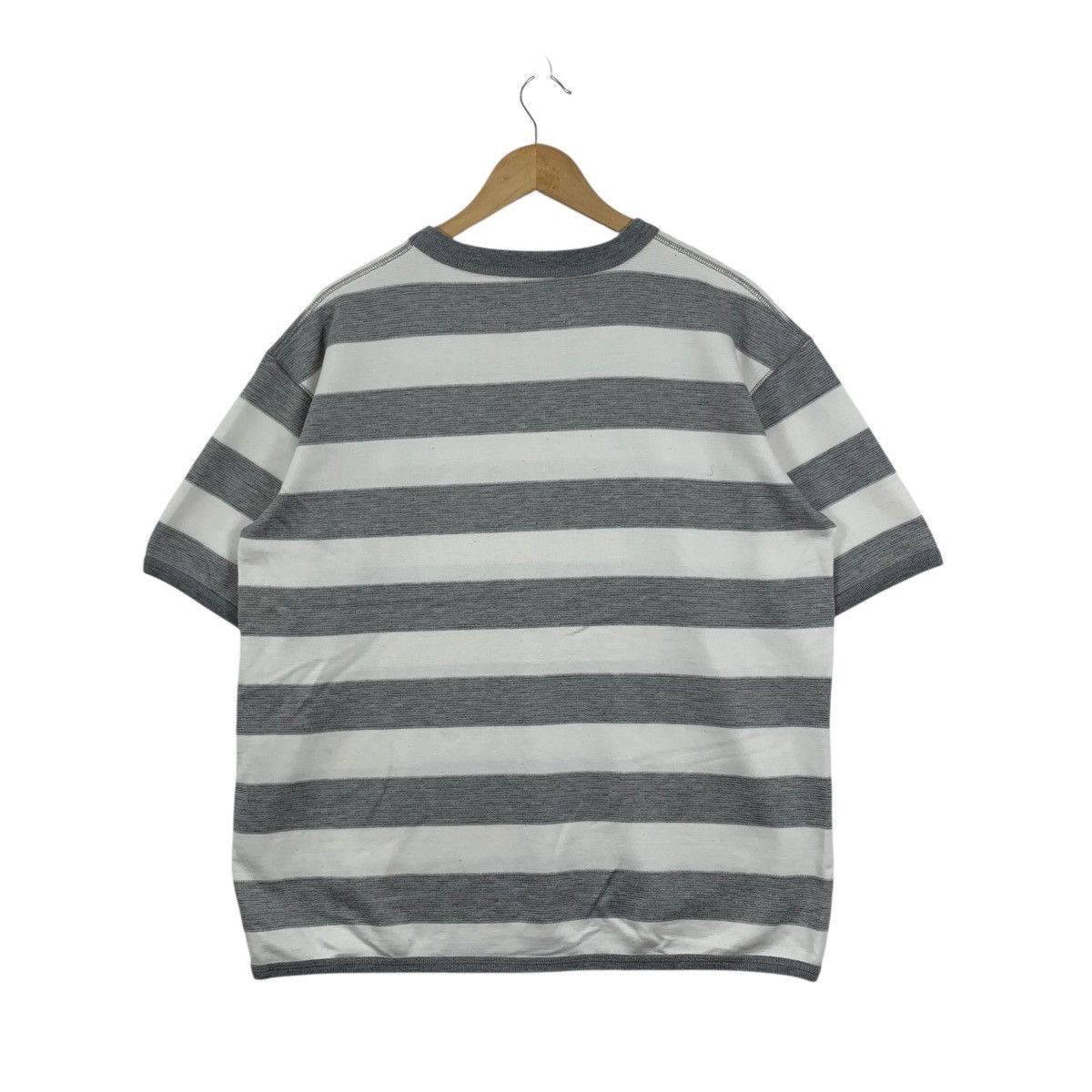 Japanese Brand GGD EDITION Japanese Brand Stripes Short Sleeve Tshirt Size US L / EU 52-54 / 3 - 2 Thumbnail