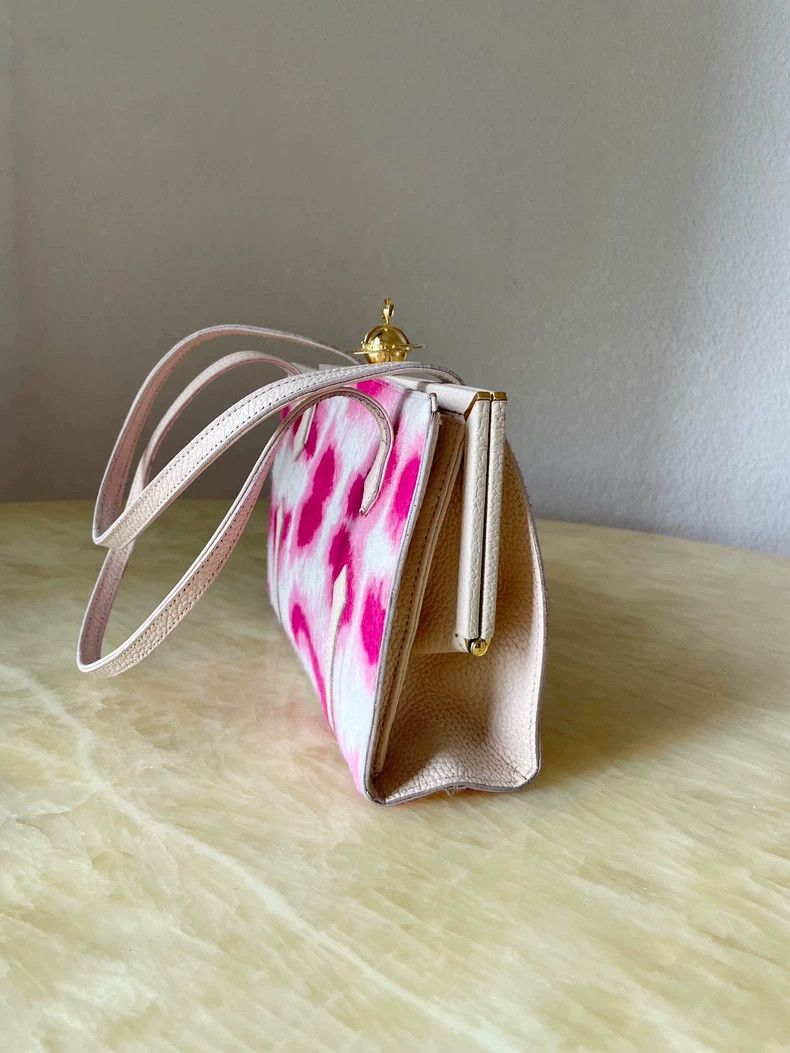 Vivienne Westwood Vivienne Westwood size os Pink leopard print horsehair ORB Size ONE SIZE - 4 Thumbnail