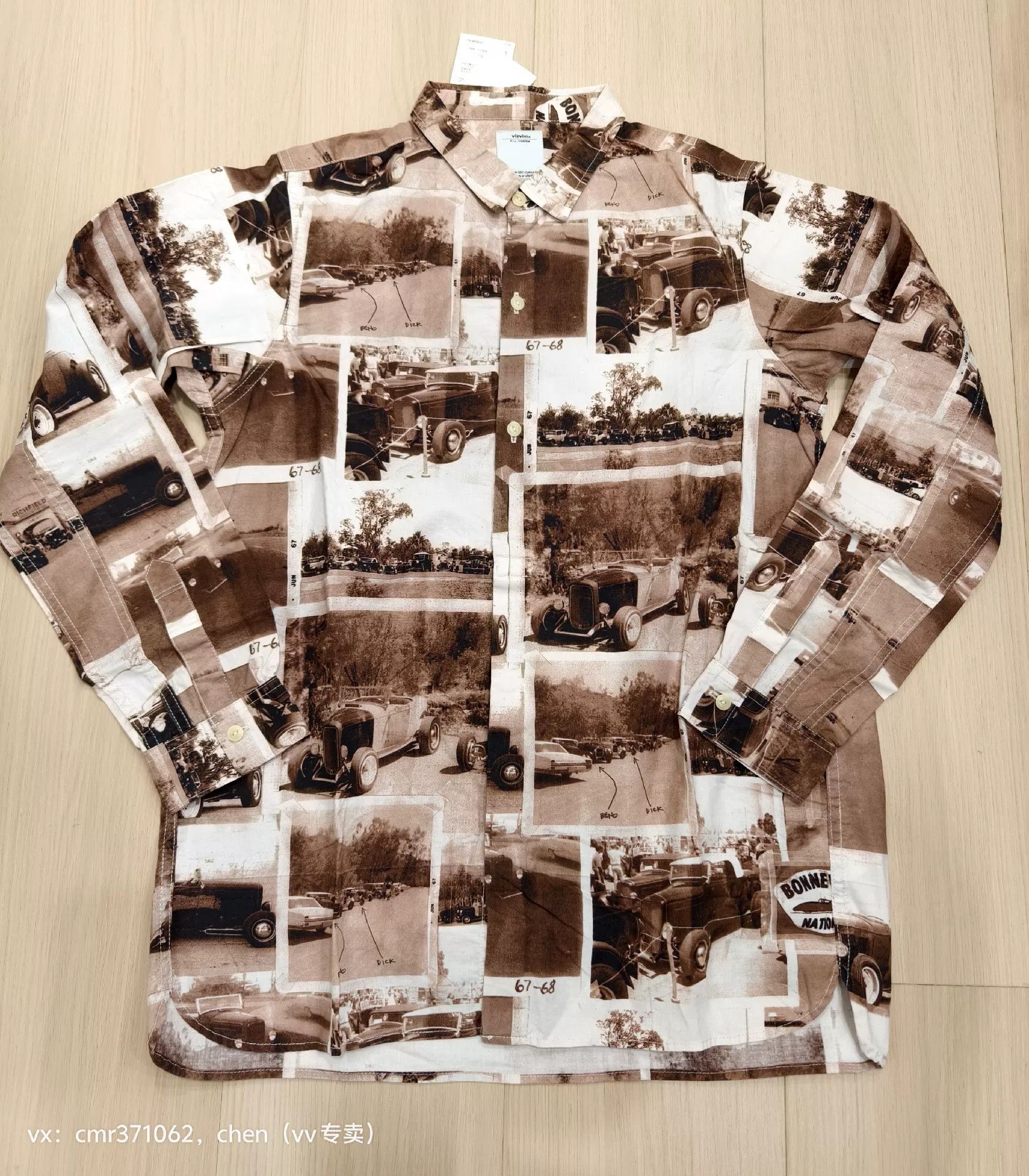 Visvim VISVIM 15SS LONG RIDER SHIRT DRY LAKES L/S Size US M / EU 48-50 / 2 - 1 Thumbnail
